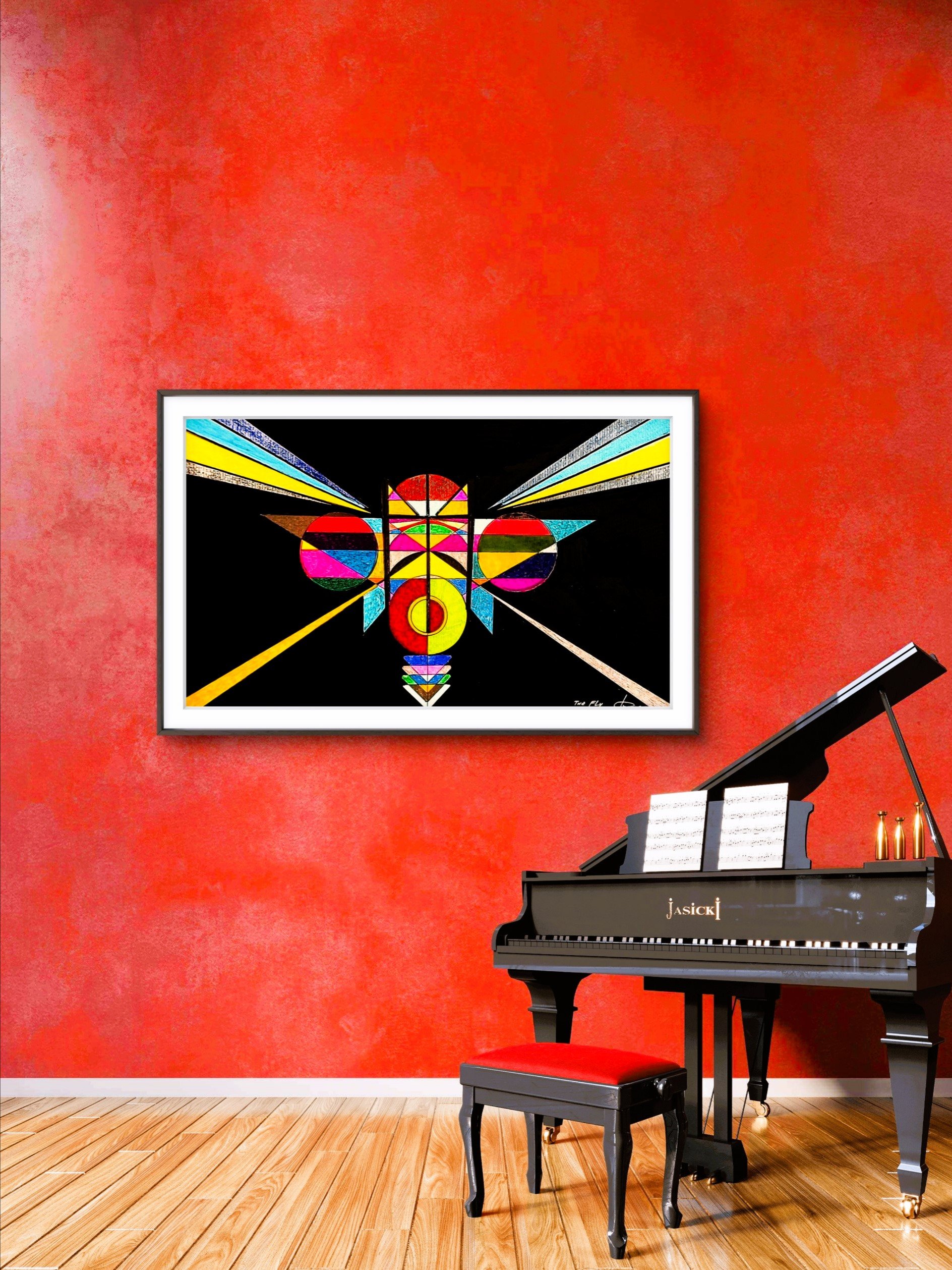 The Fly 2026 — Digital Art Print 18×24" product image (1)