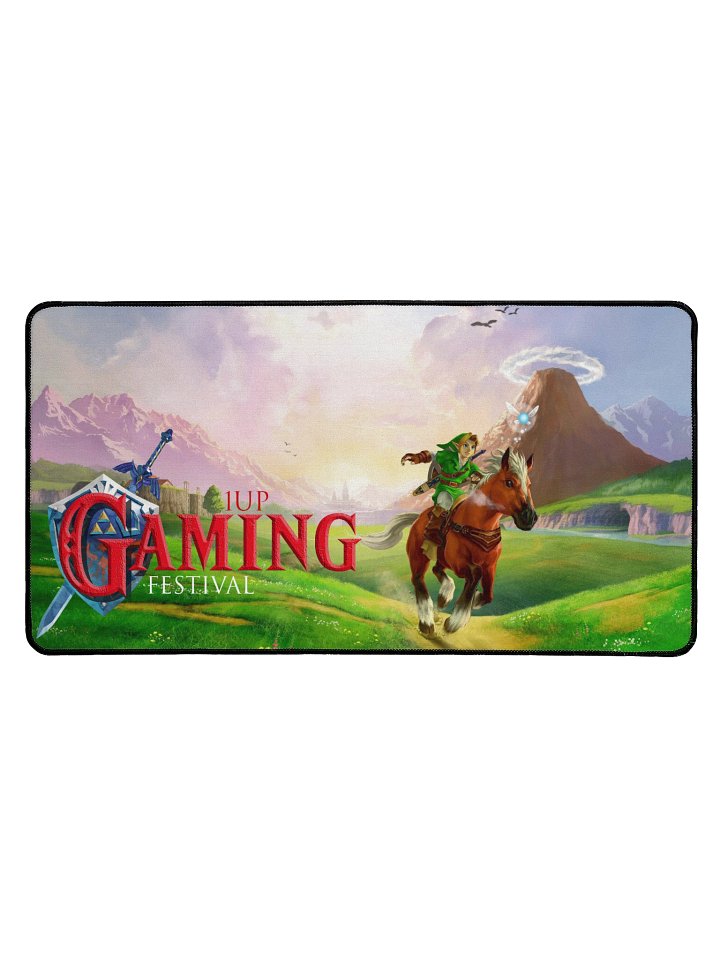 1UP Gaming Festival Zelda Desk Mat 31.5x15.5 product image (1)