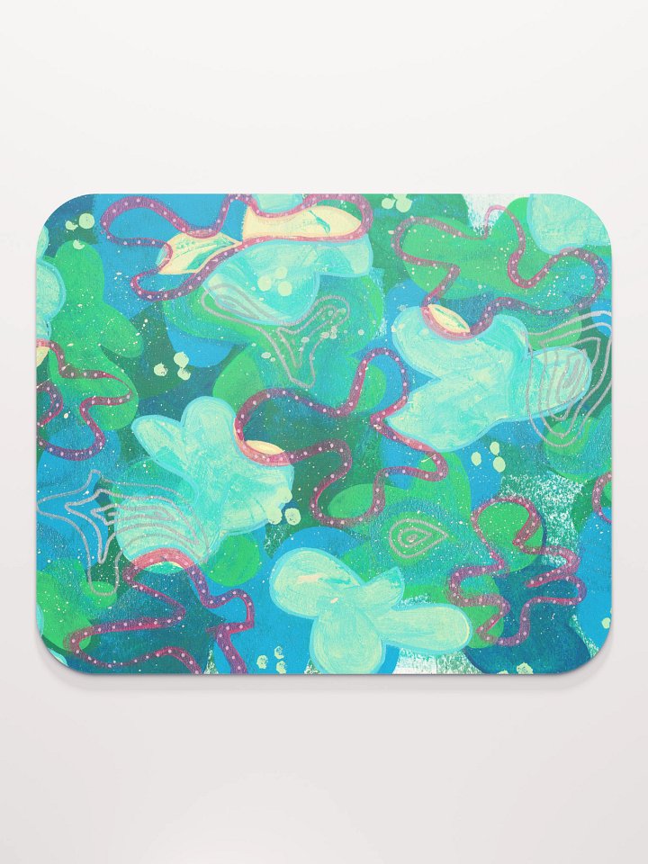 Lily Pad Blobs Classic Mouse Pad product image (2)