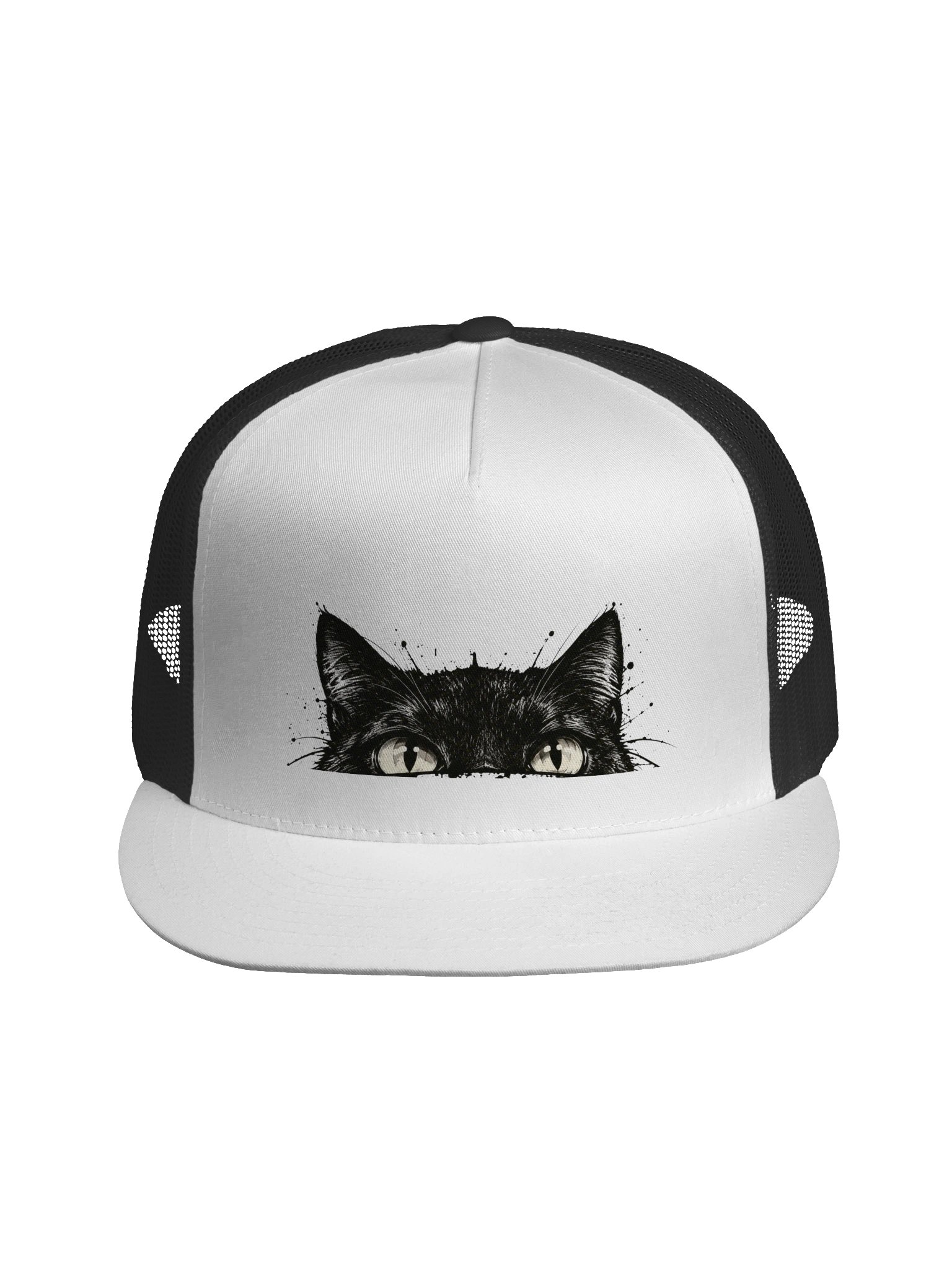 Midnight Cat Trucker Hat product image (3)