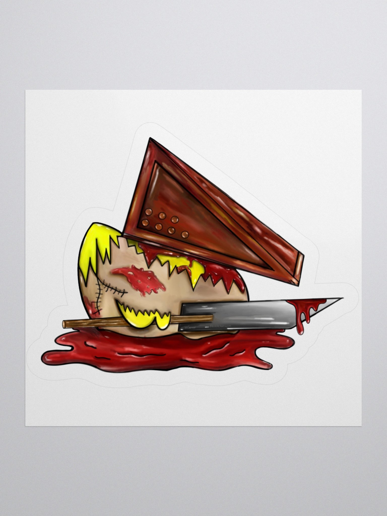 Pyramid Duckus Sticker! product image (1)