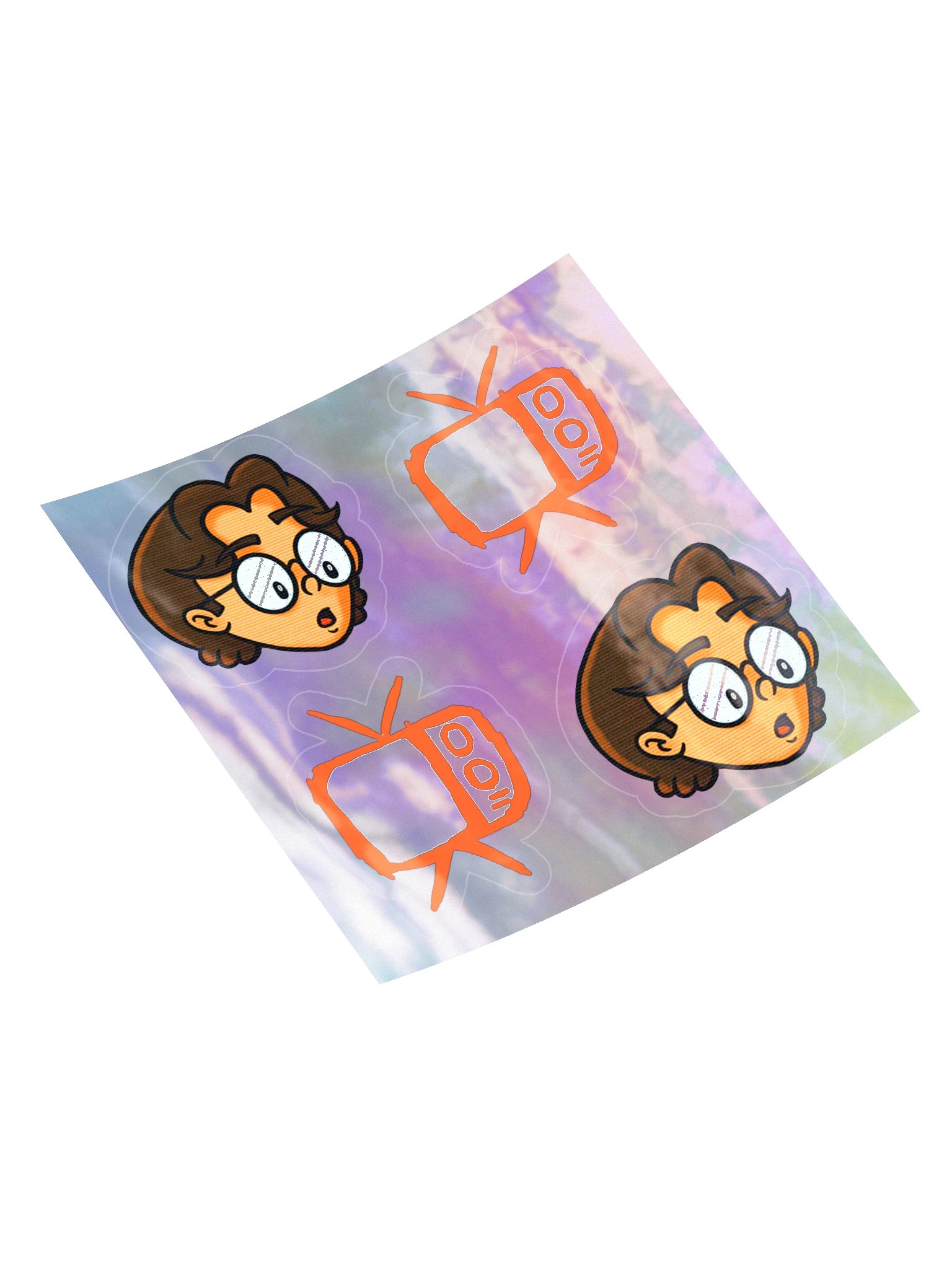 "A Twisted Sitcom" Sticker Sheet product image (4)
