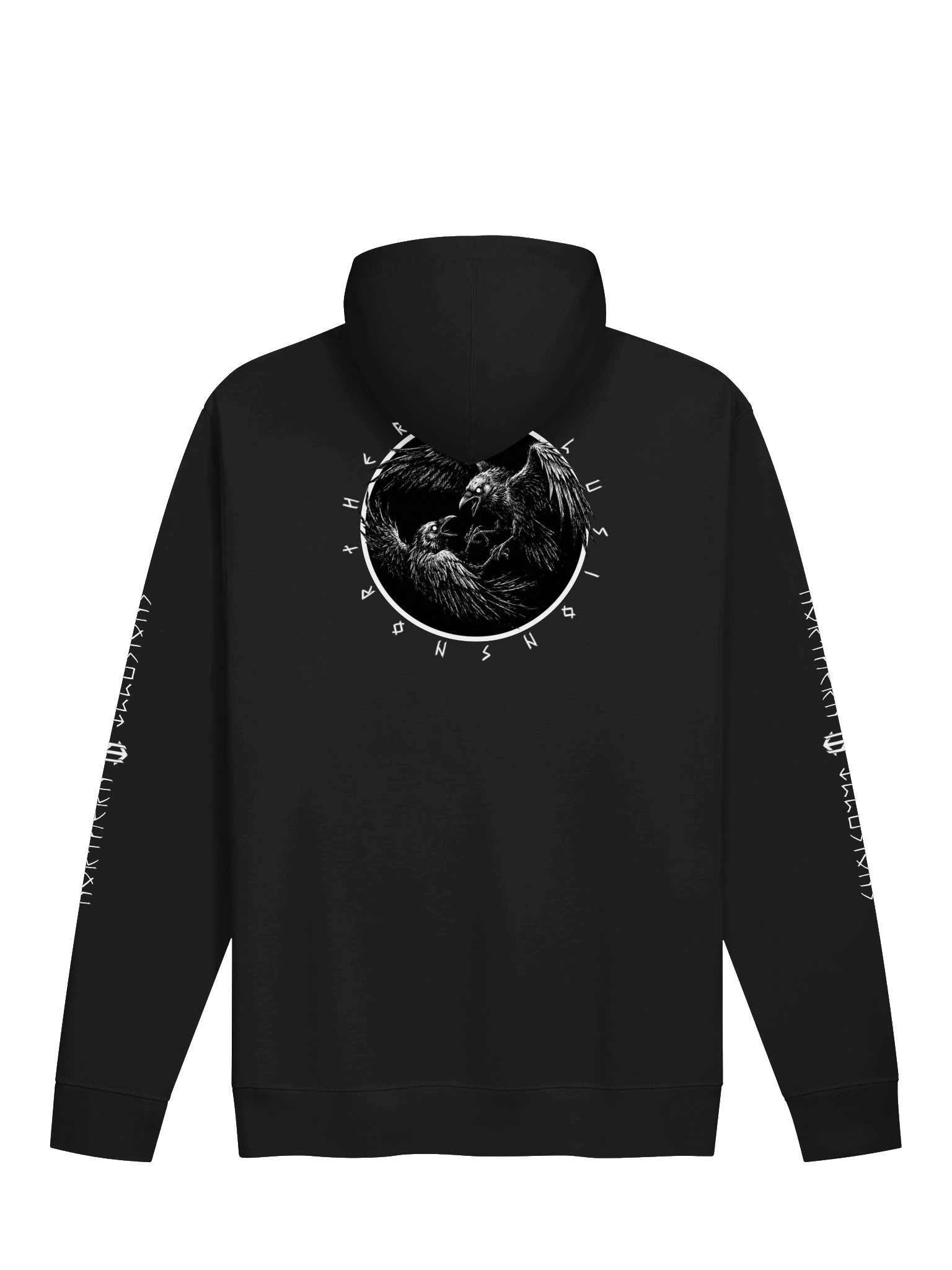 NORTHERN ILLUSIONS - Huginn and Muninn (Raven) Hoodie product image (1)