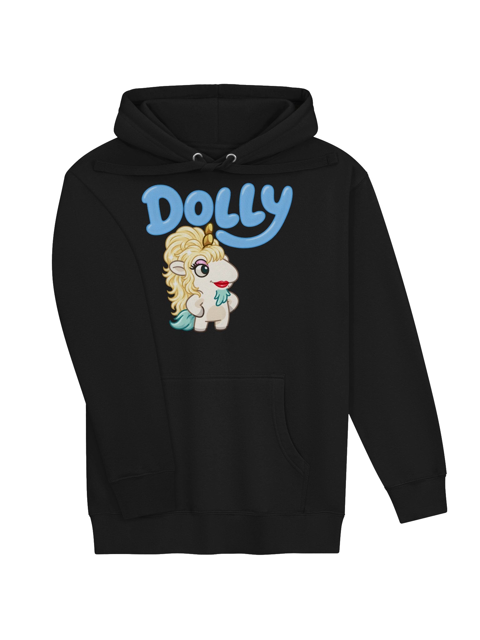 Dolly Unicorse Mashup Shirt & Hoodie | Bluey x Dolly Parton Parody product image (27)
