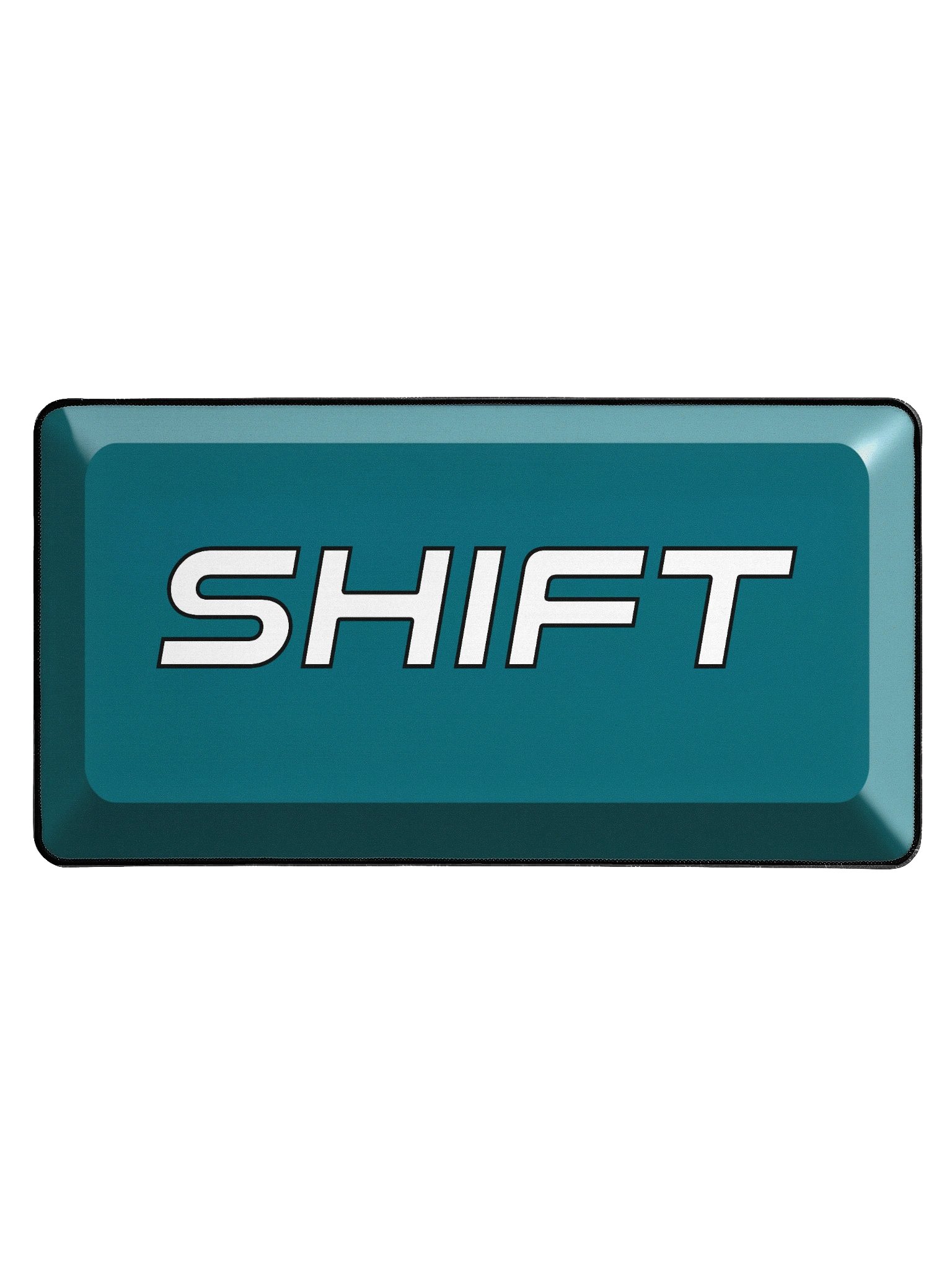 Teal Shift Key Mousepad product image (1)