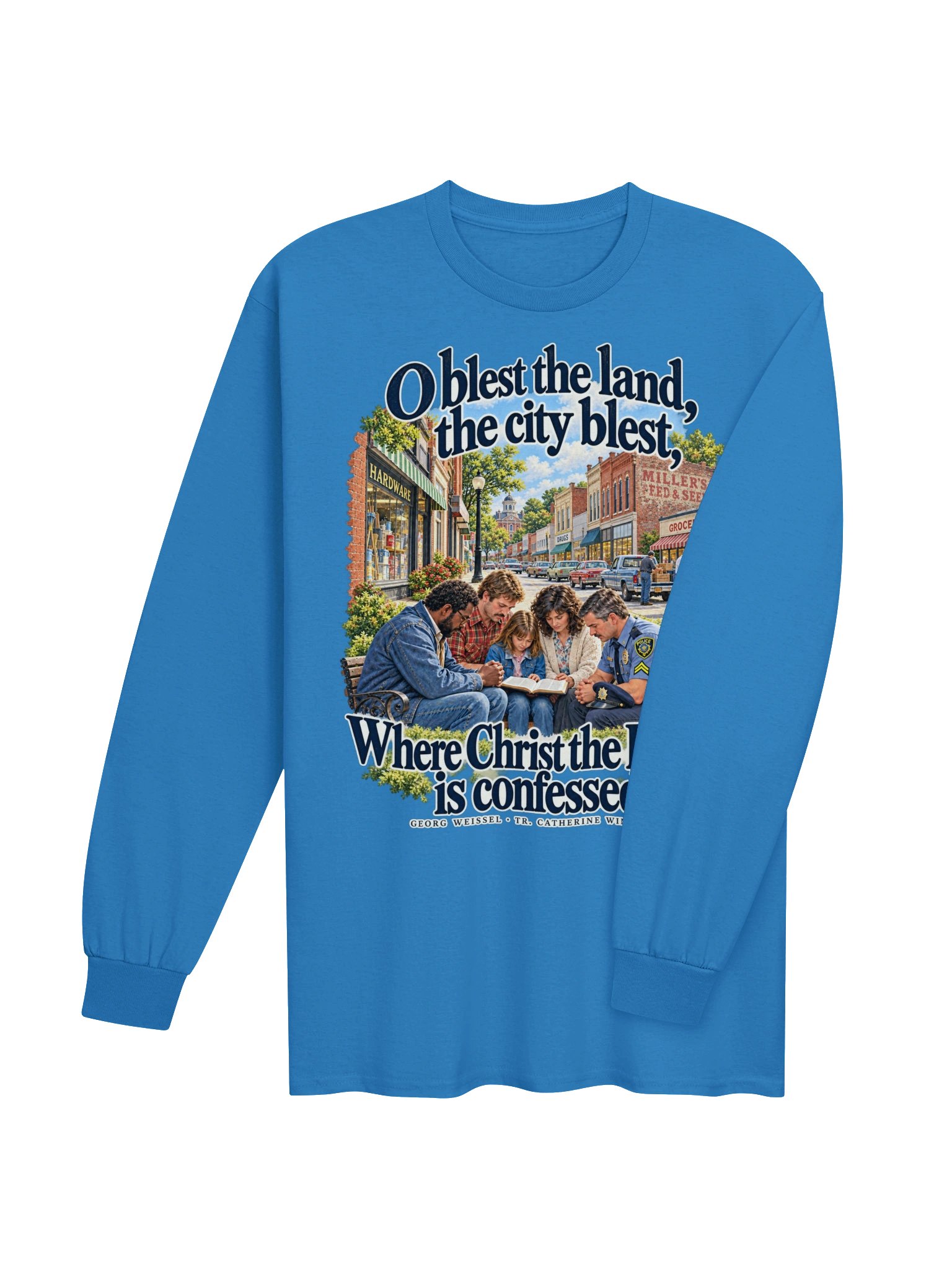 Pray for the City Long-sleeve T-shirt product image (38)
