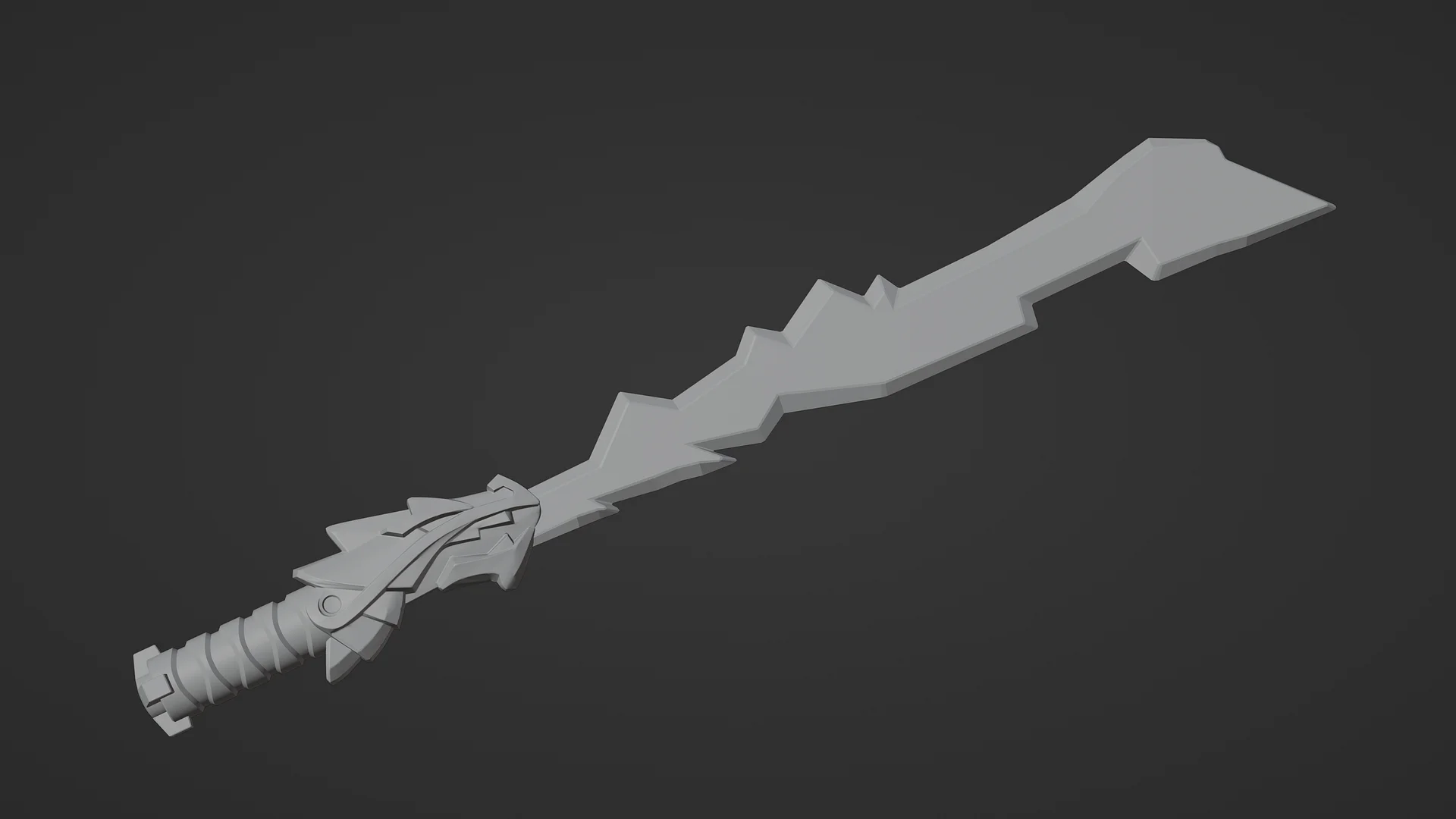 Ninjago Elemental Blade - 3D printable model files product image (9)