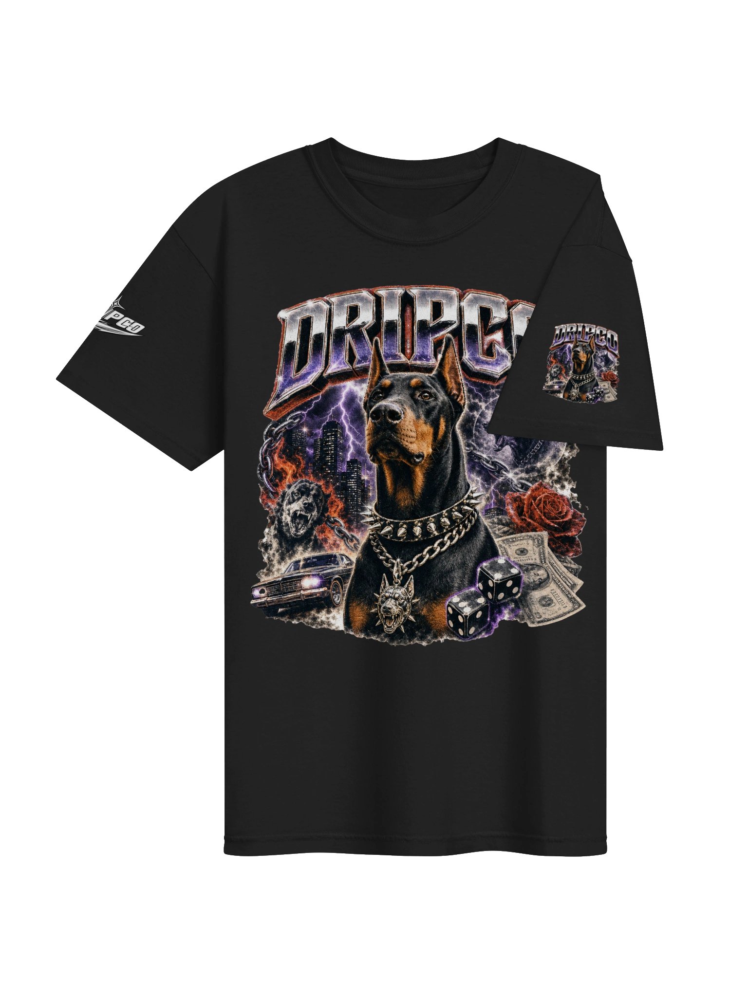 DRIPCO Doberman Streetwear Tee product image (25)
