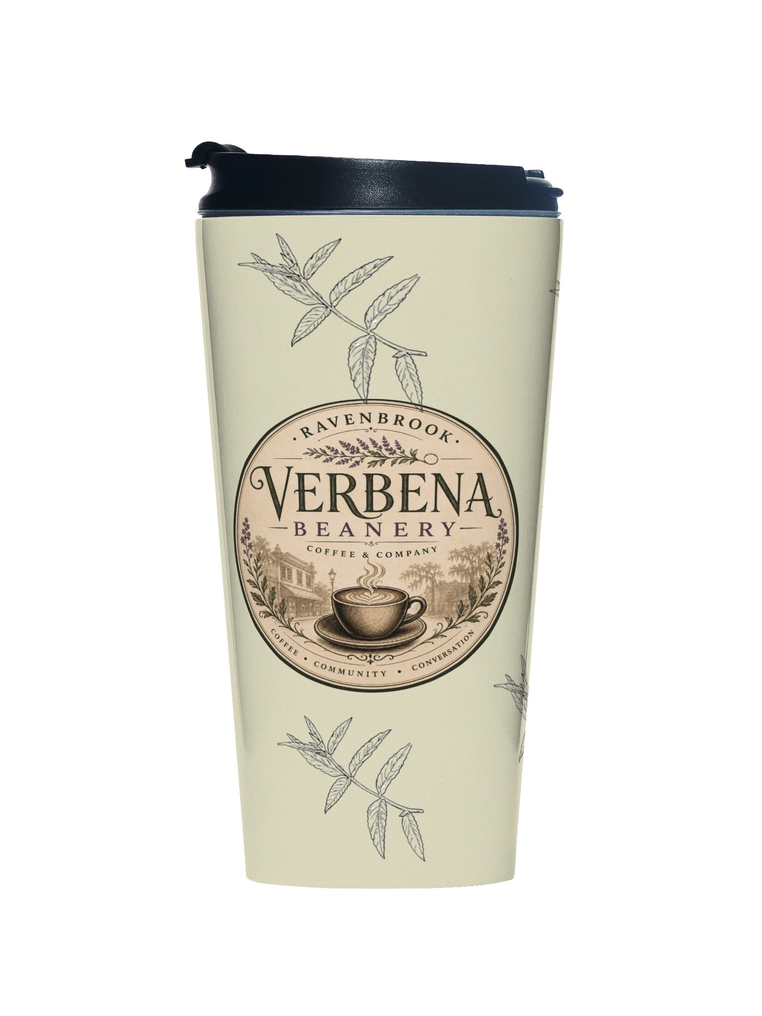 Verbena Beanery Travel Mug product image (1)