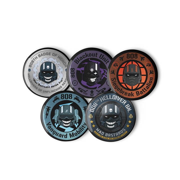 808th MB Pins! product image (2)
