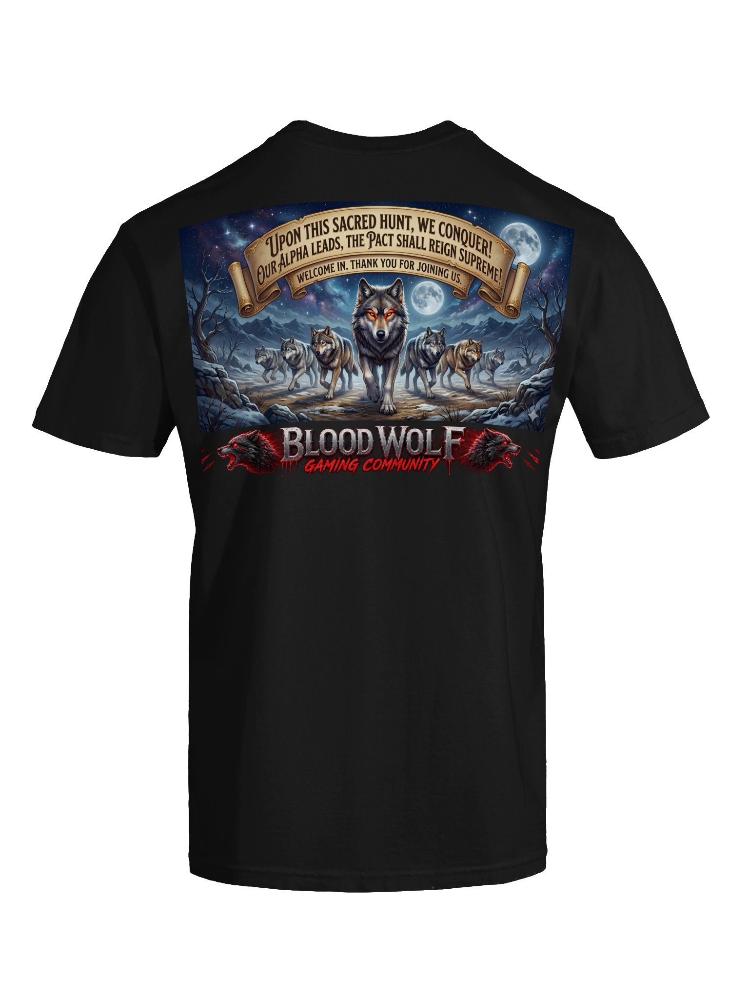 Fueled by Coffee Wolf Tee product image (68)
