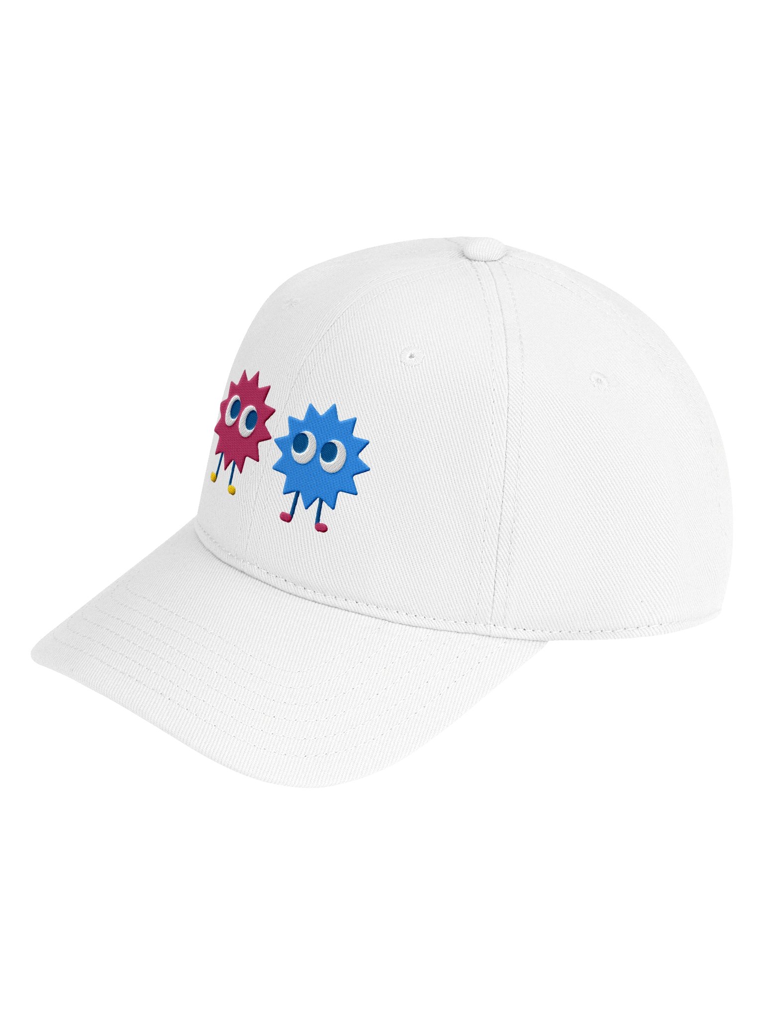 Spikey hat: pink/blue product image (3)