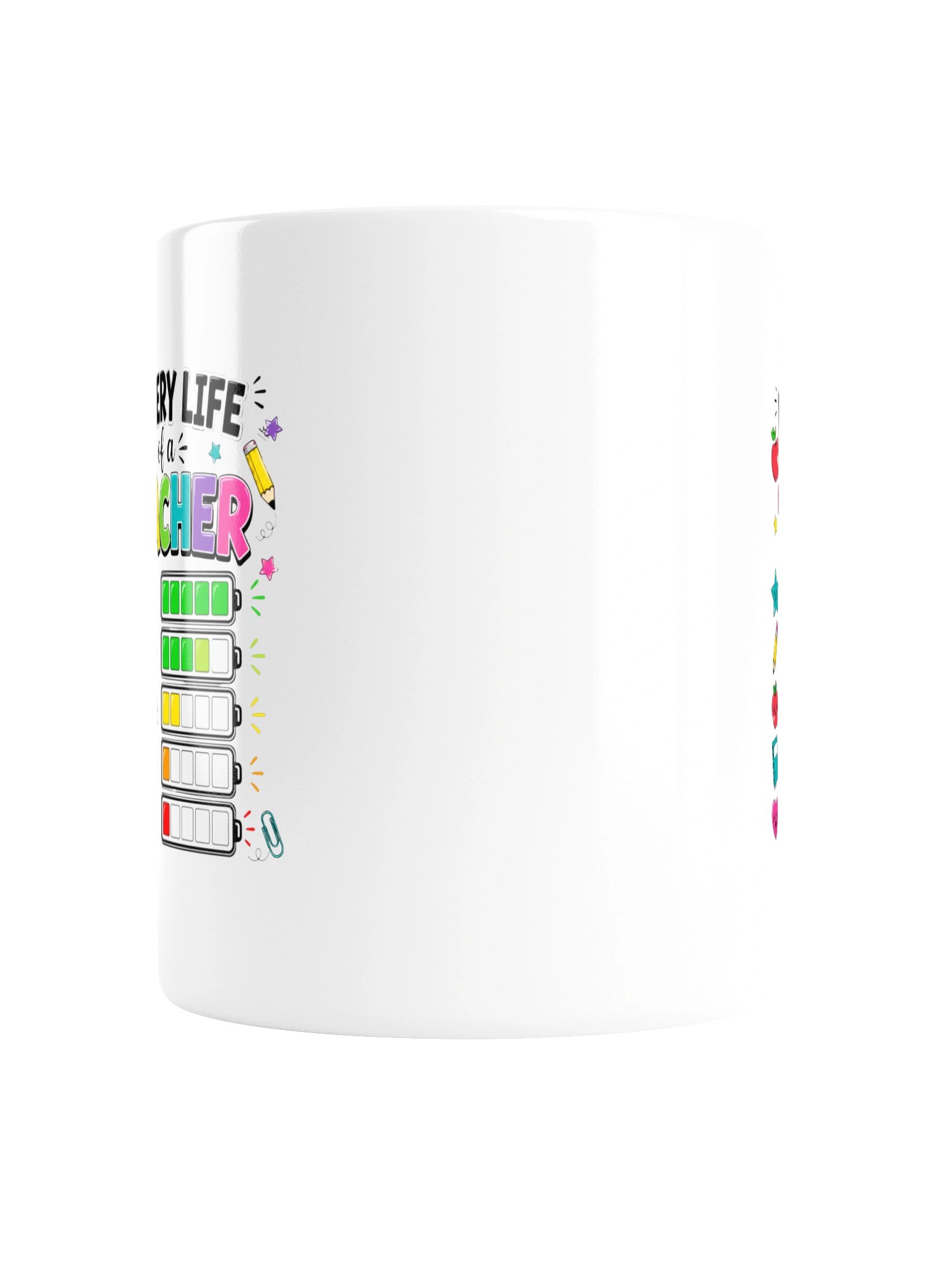 Funny Teacher Mug Battery Life Teacher product image (6)