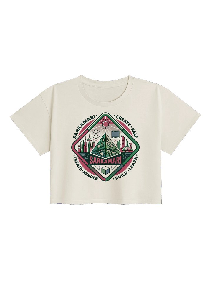 SARKAMARI Creative District Tee Milky product image (1)