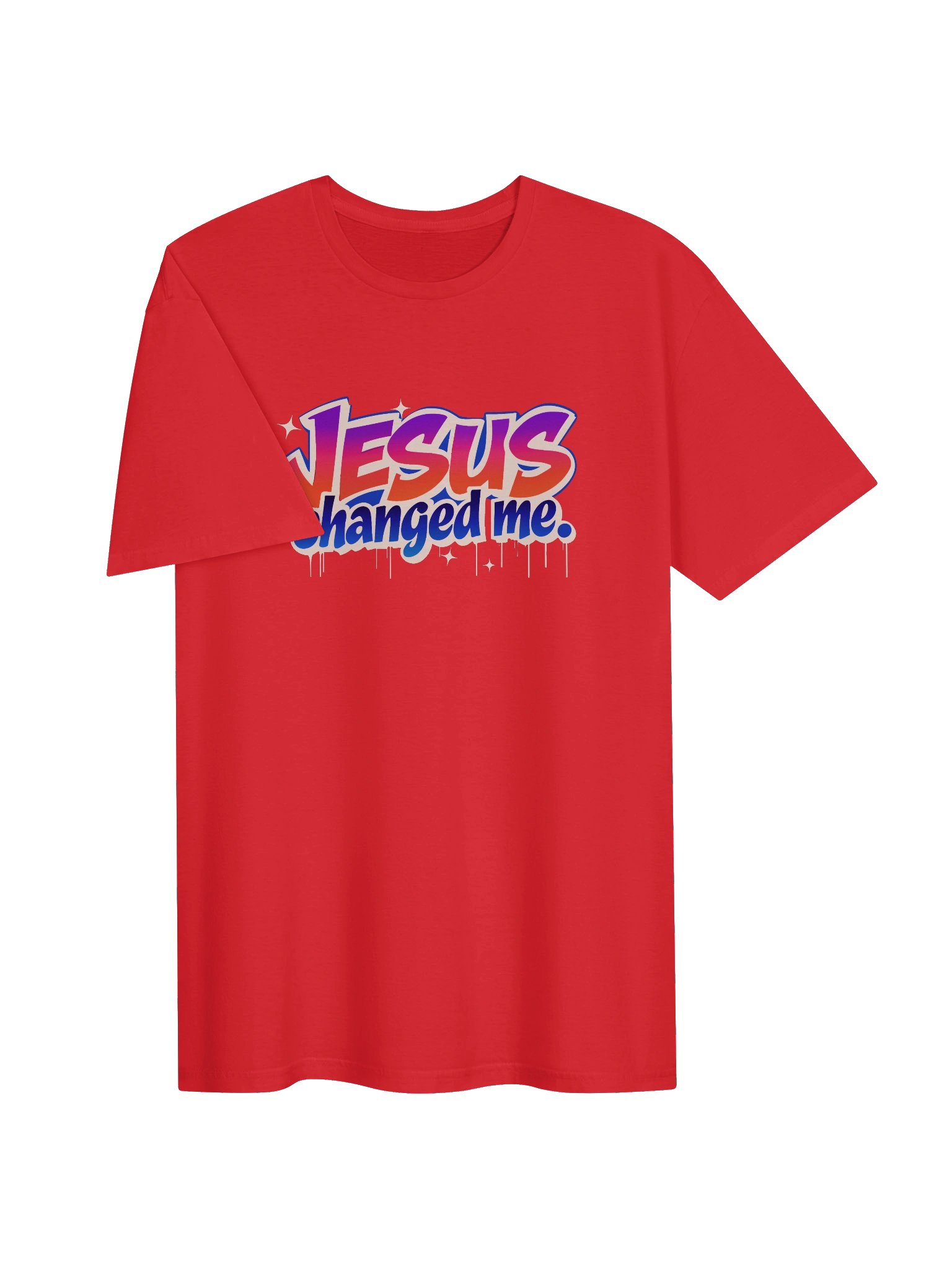 Jesus Changed Me Streetwear T-shirt product image (5)