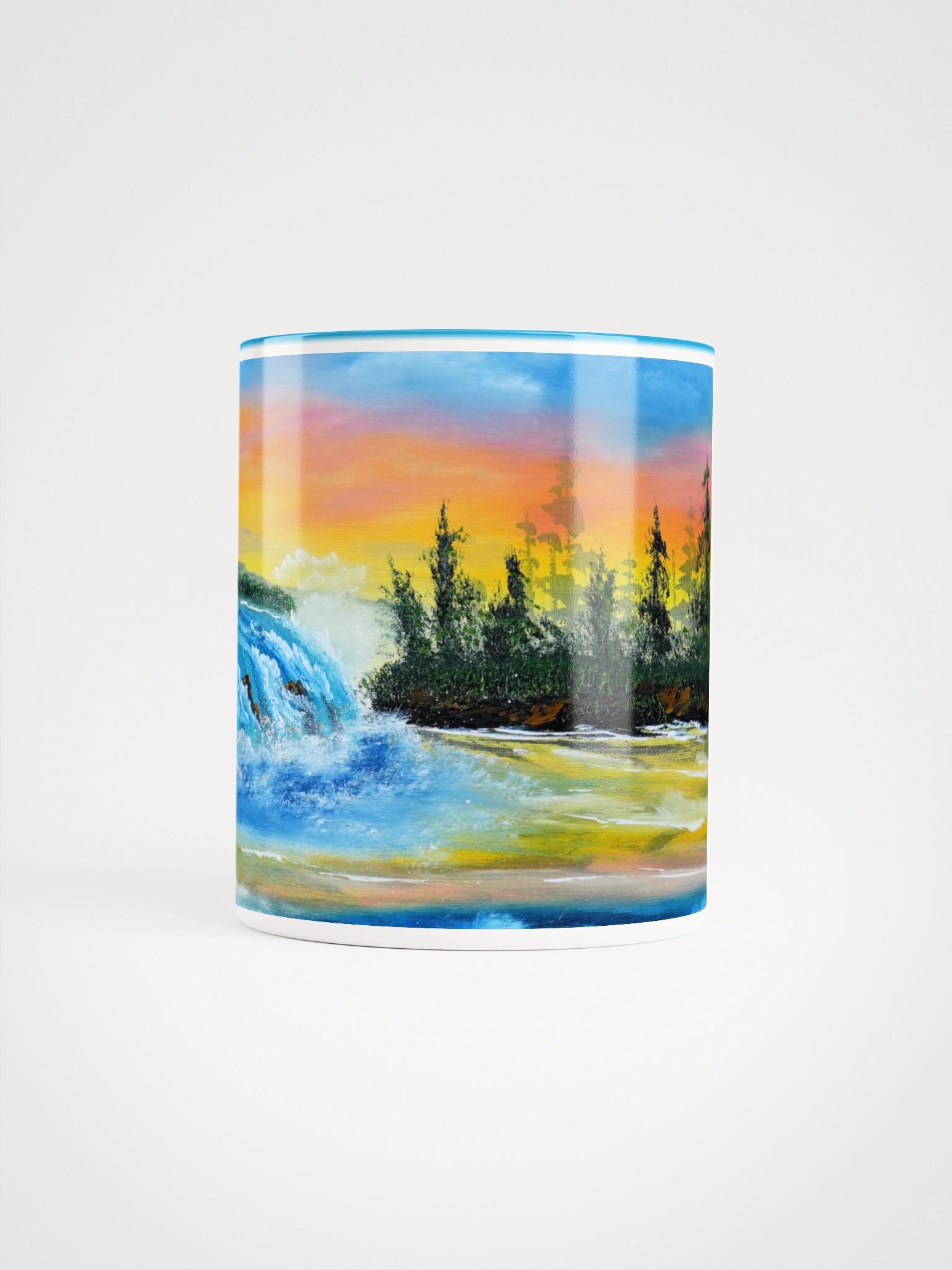 The Sunset Waterfall (Mug) product image (5)
