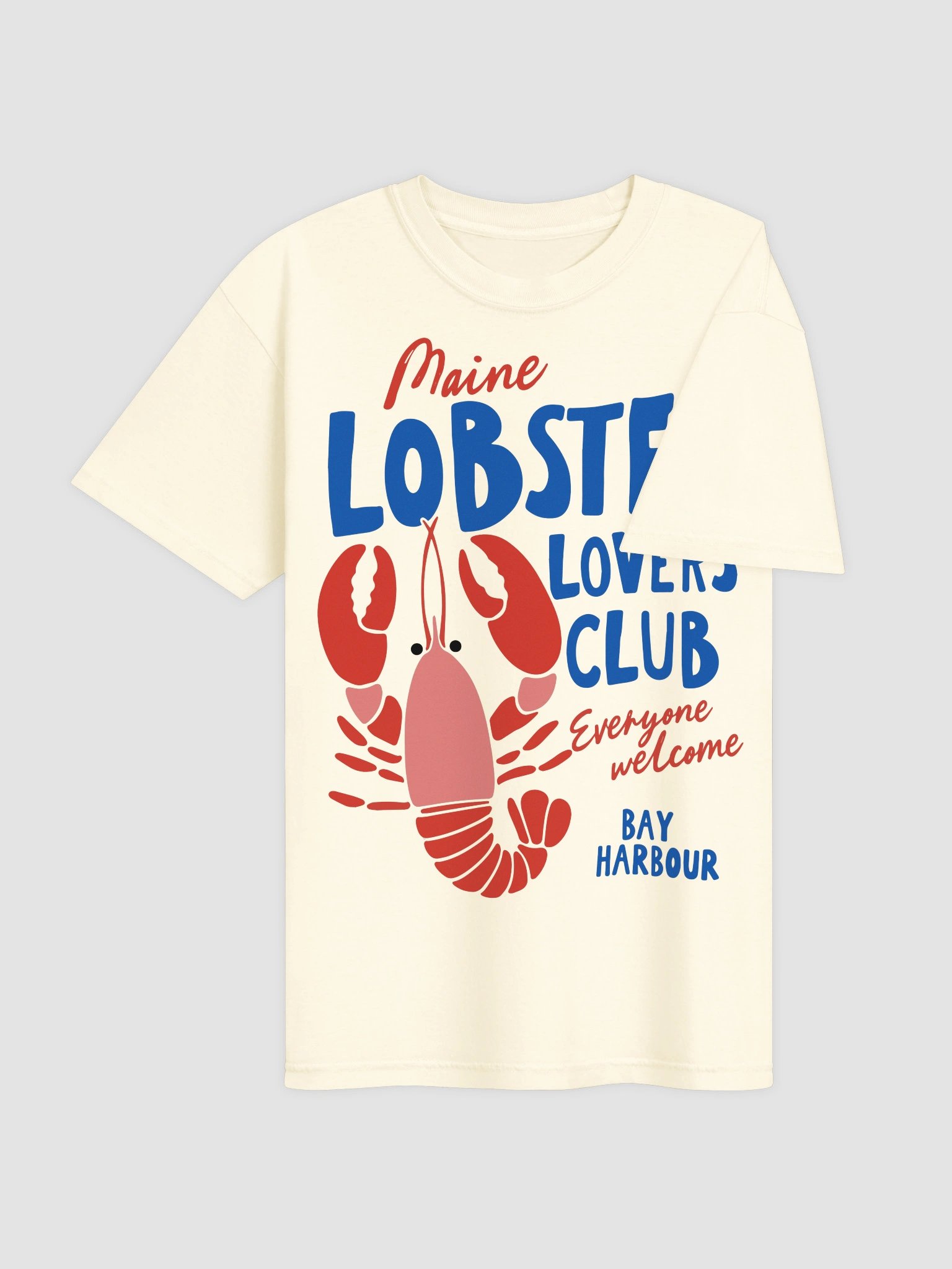 Maine Lobster Lovers Club — Retro Graphic T-Shirt product image (4)