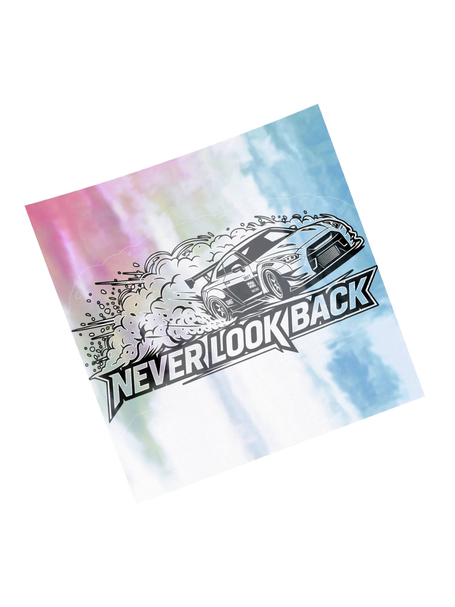 Never Look Back Drift Holographic Sticker Sheet product image (14)