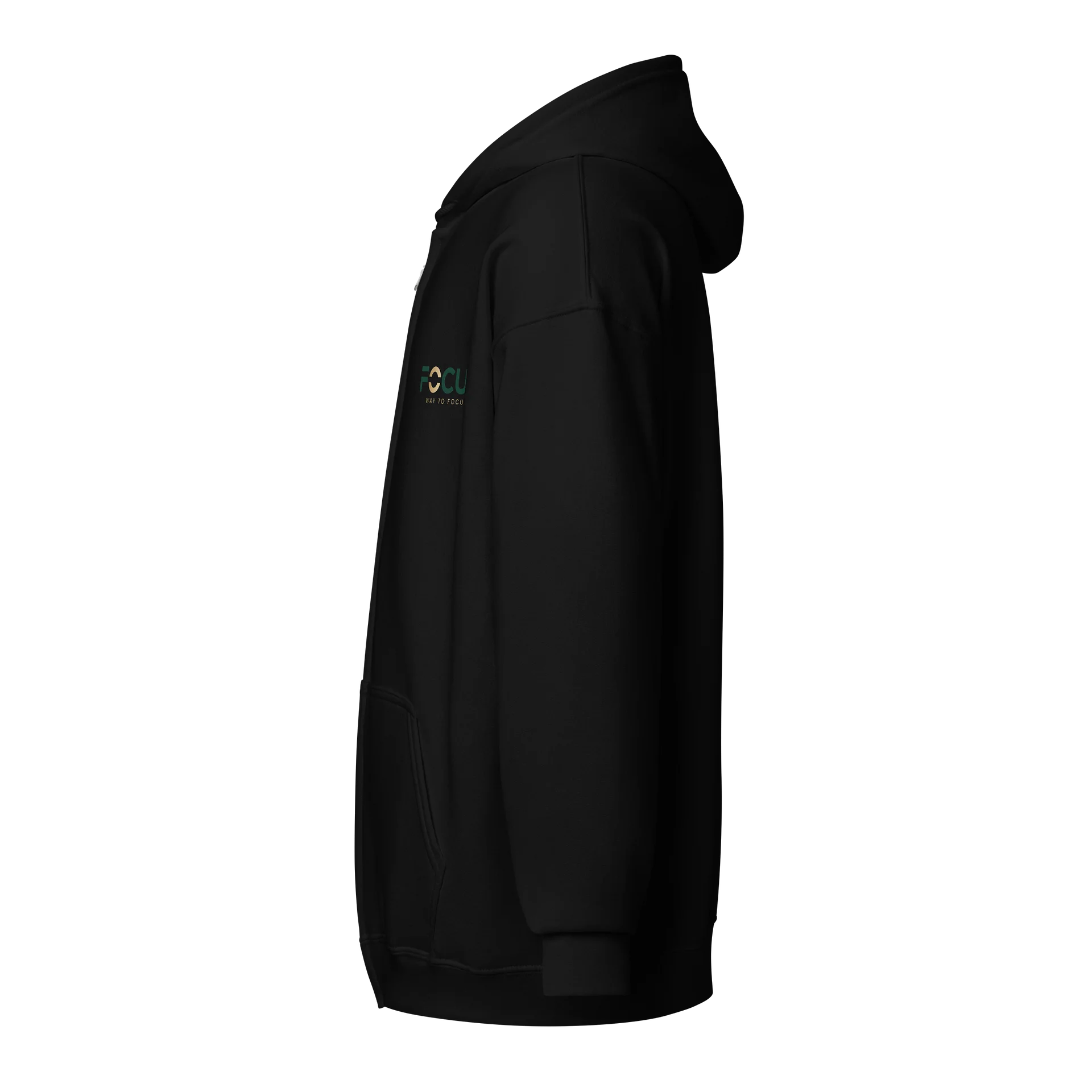 FOCUS Sweat Jacket — Black product image (5)