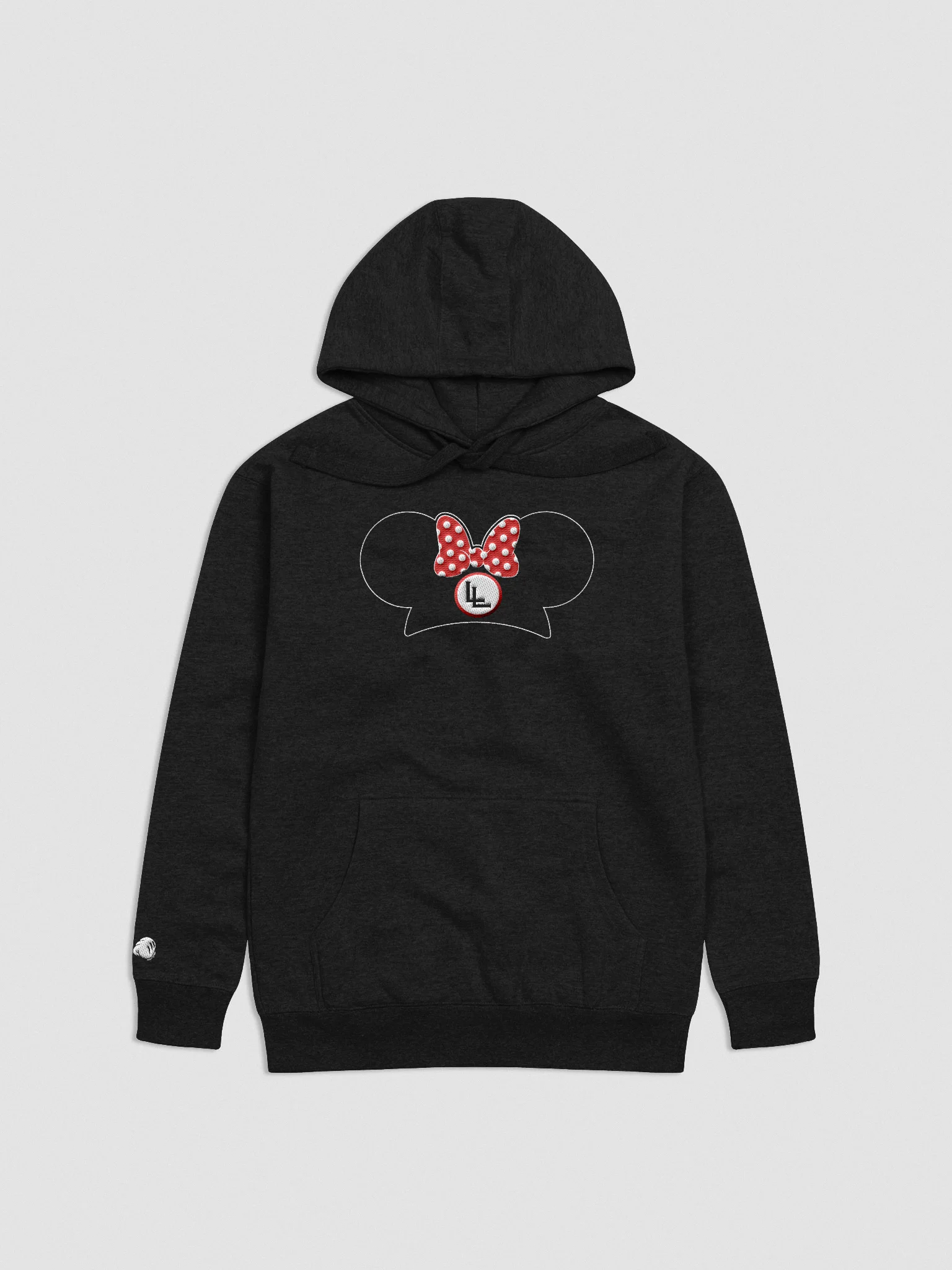 Legacy Disnerd Bow Hoodie | Black product image (1)