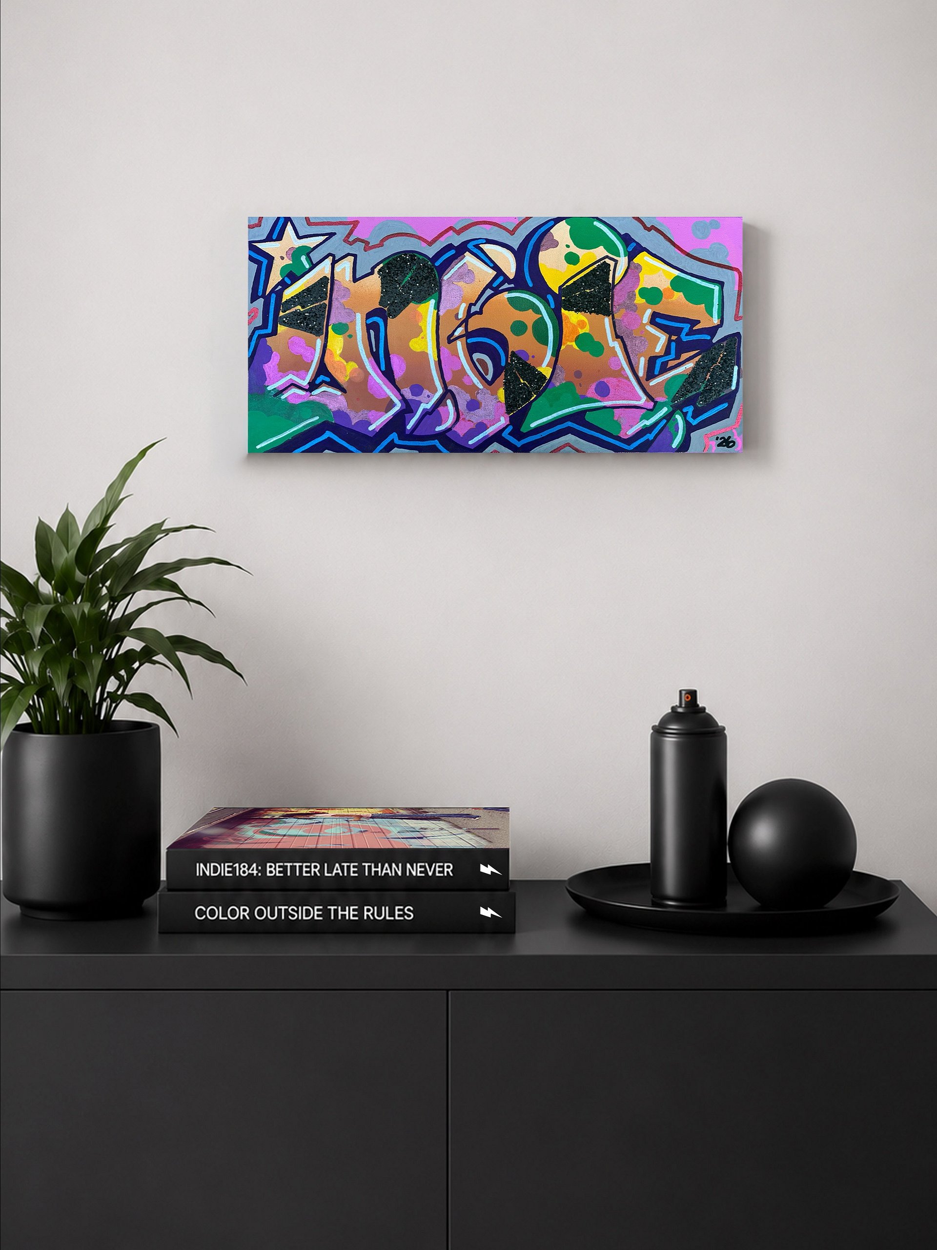 COTTON CANDY - ORIGINAL PAINTING product image (7)