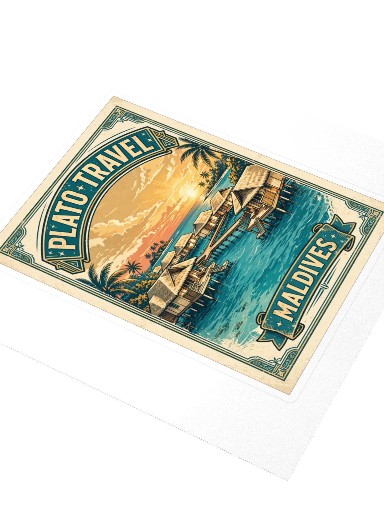 Maldives Poster Sticker product image (3)