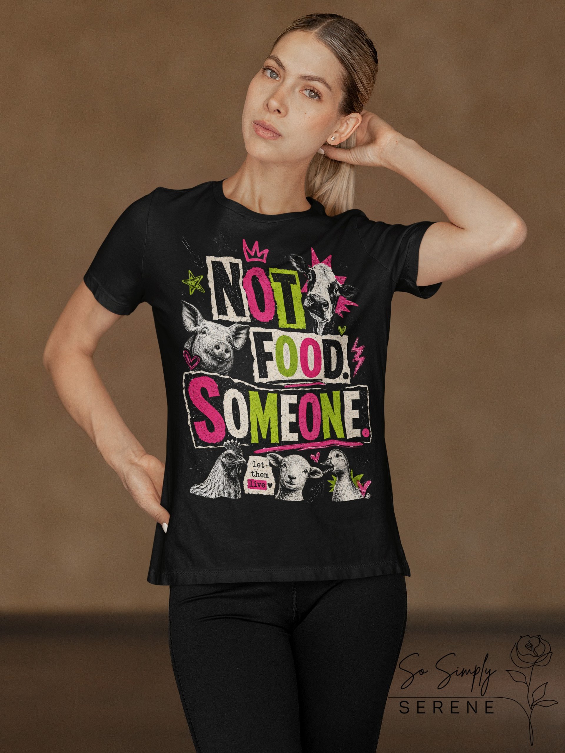 Not Food. Someone. Vegan T-Shirt product image (2)
