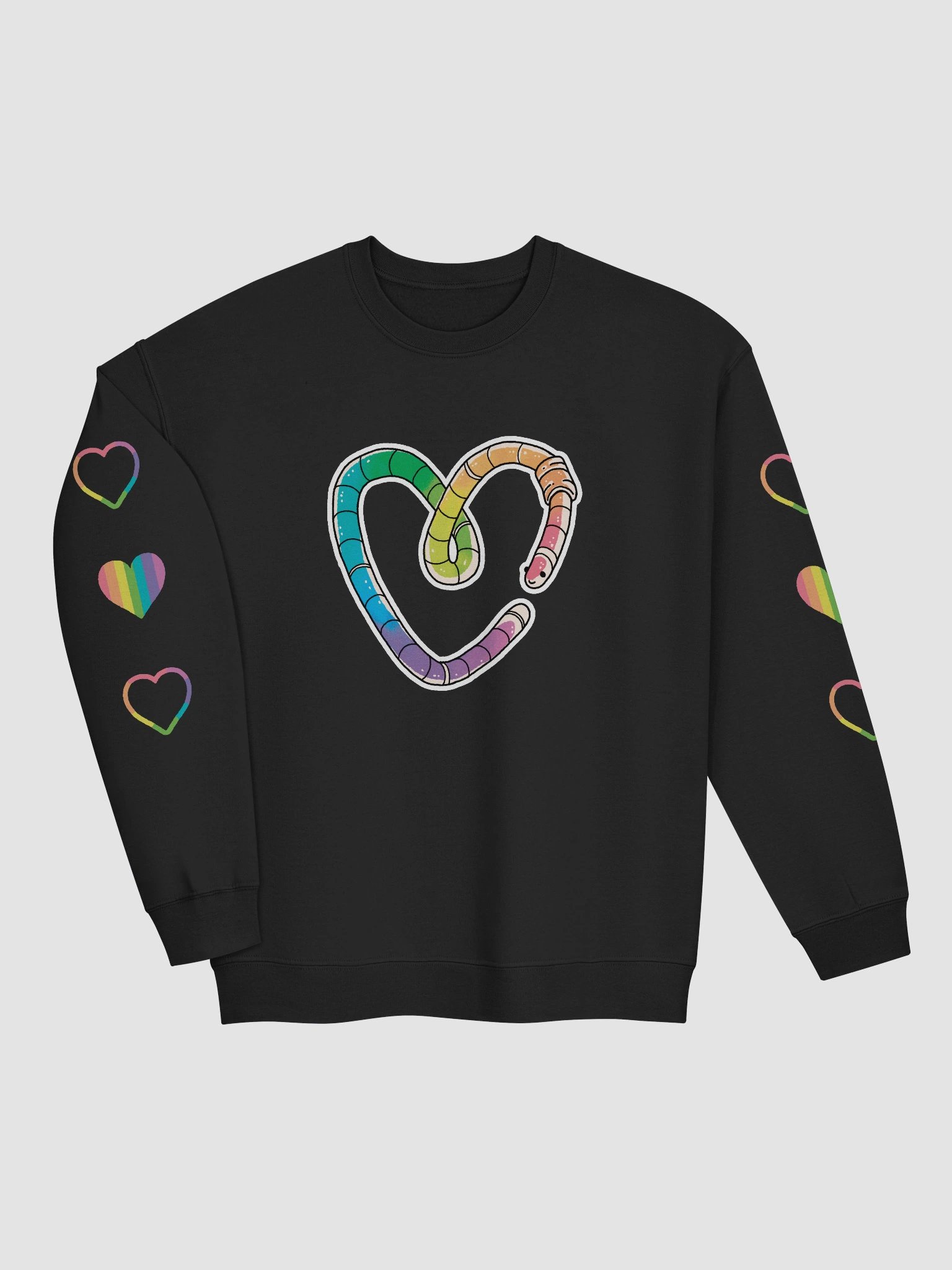 🟡 Rainbow Worm Sweatshirt [dropship] product image (3)