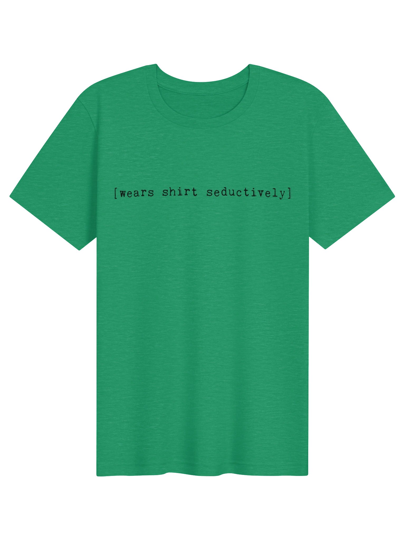 Caption Crew Seductively Black Letter Tee product image (2)