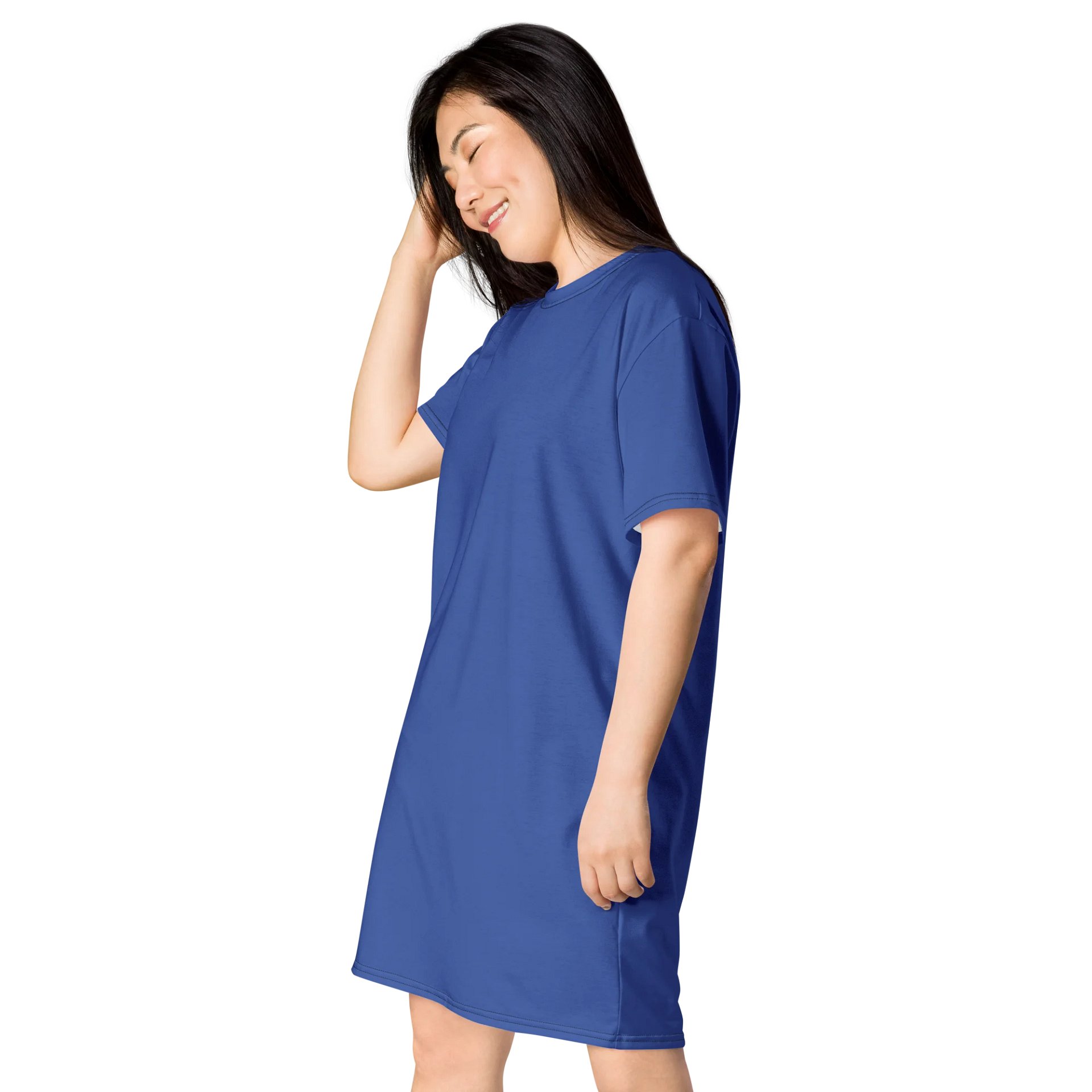 Oversized T-Shirt Dress - Nautical Mariner, Sizes 2XS-6XL product image (3)