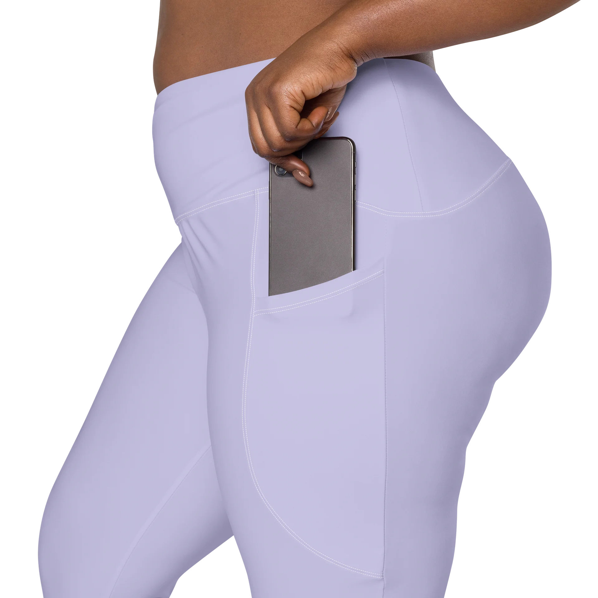 Light Purple Leggings with Pockets product image (7)