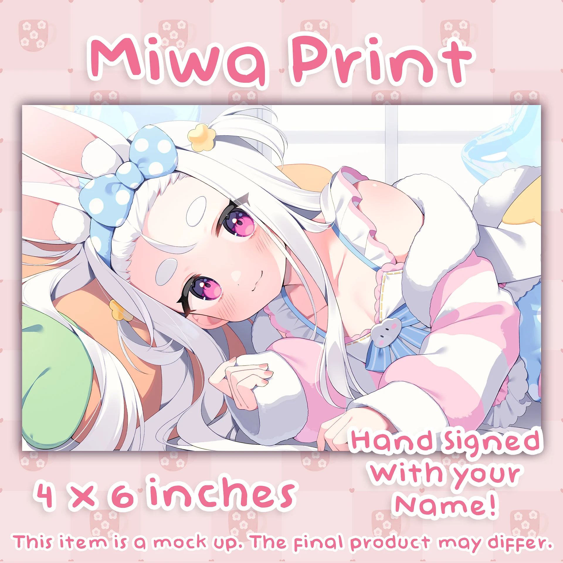 Miwa Birthday Signed Print [PREORDER] product image (1)