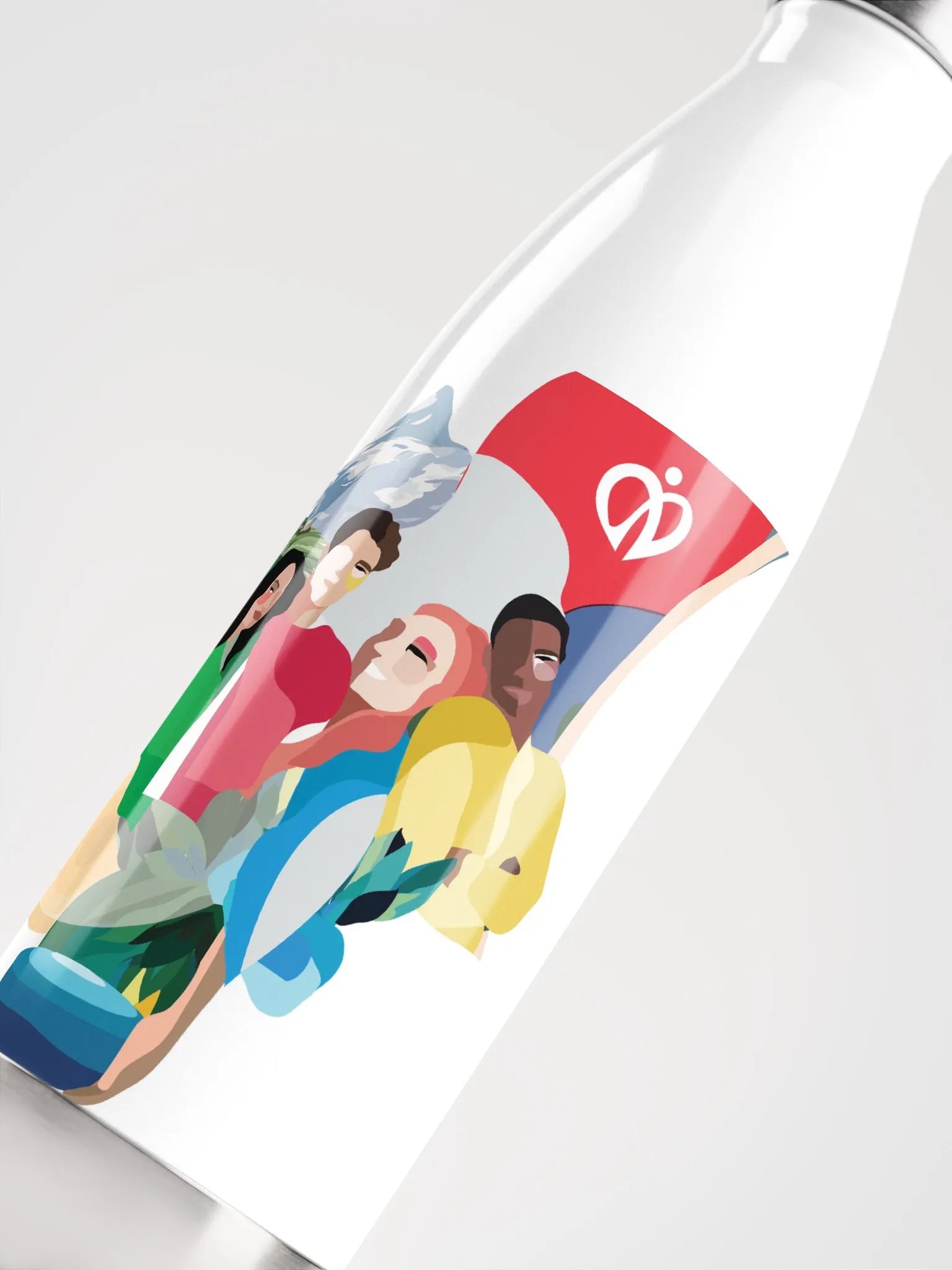 STAINLESS STEEL WATER BOTTLE, PLANETARY COLLABORATION product image (2)