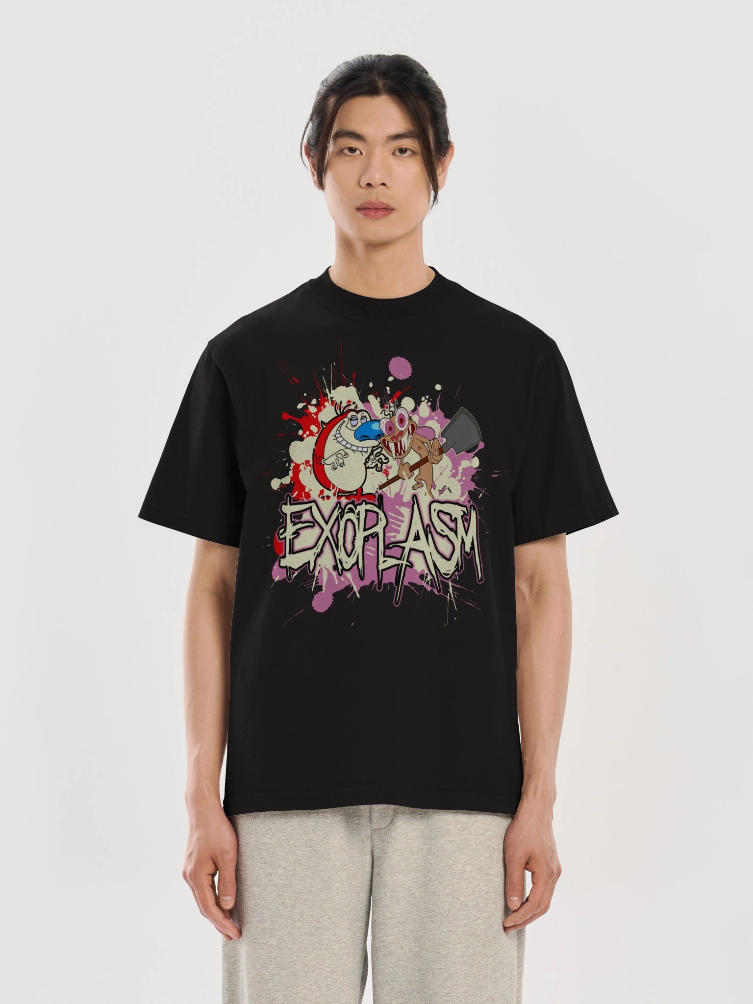 Ren and Stimpy Deathcore Tee product image (5)