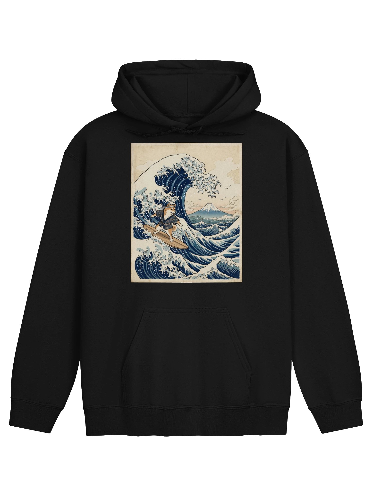 Great Wave Shiba Hoodie product image (1)