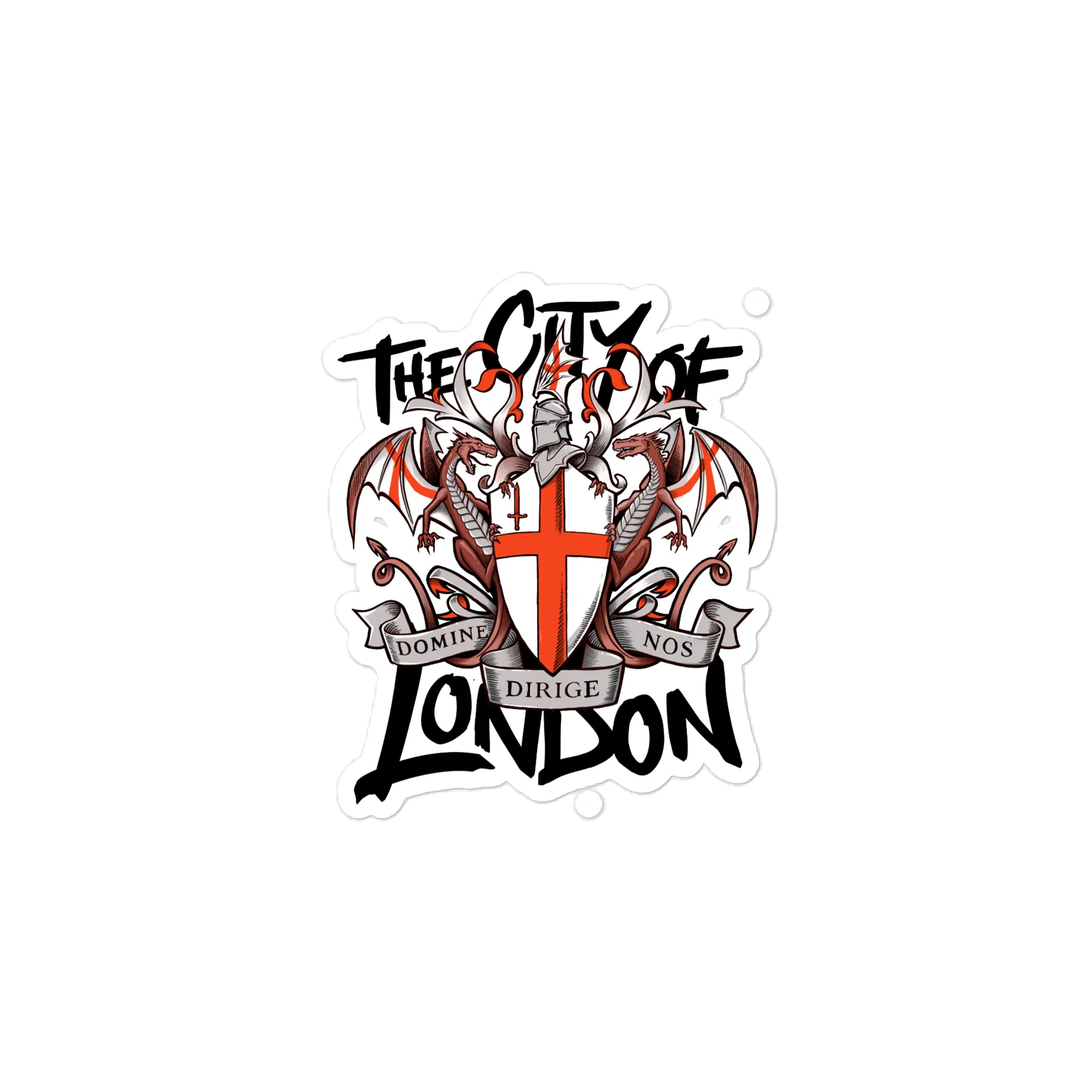 City of London Coat of Arms Die-Cut Vinyl Sticker product image (1)
