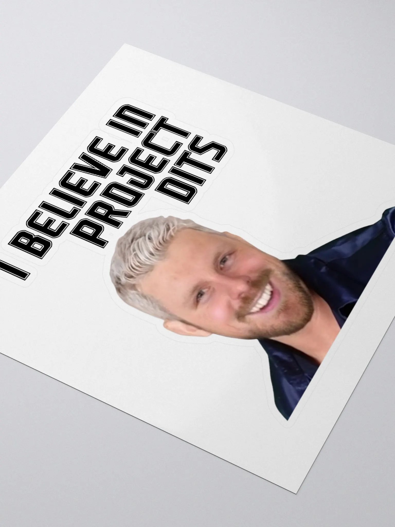 I Believe in Project Dits Sticker product image (8)