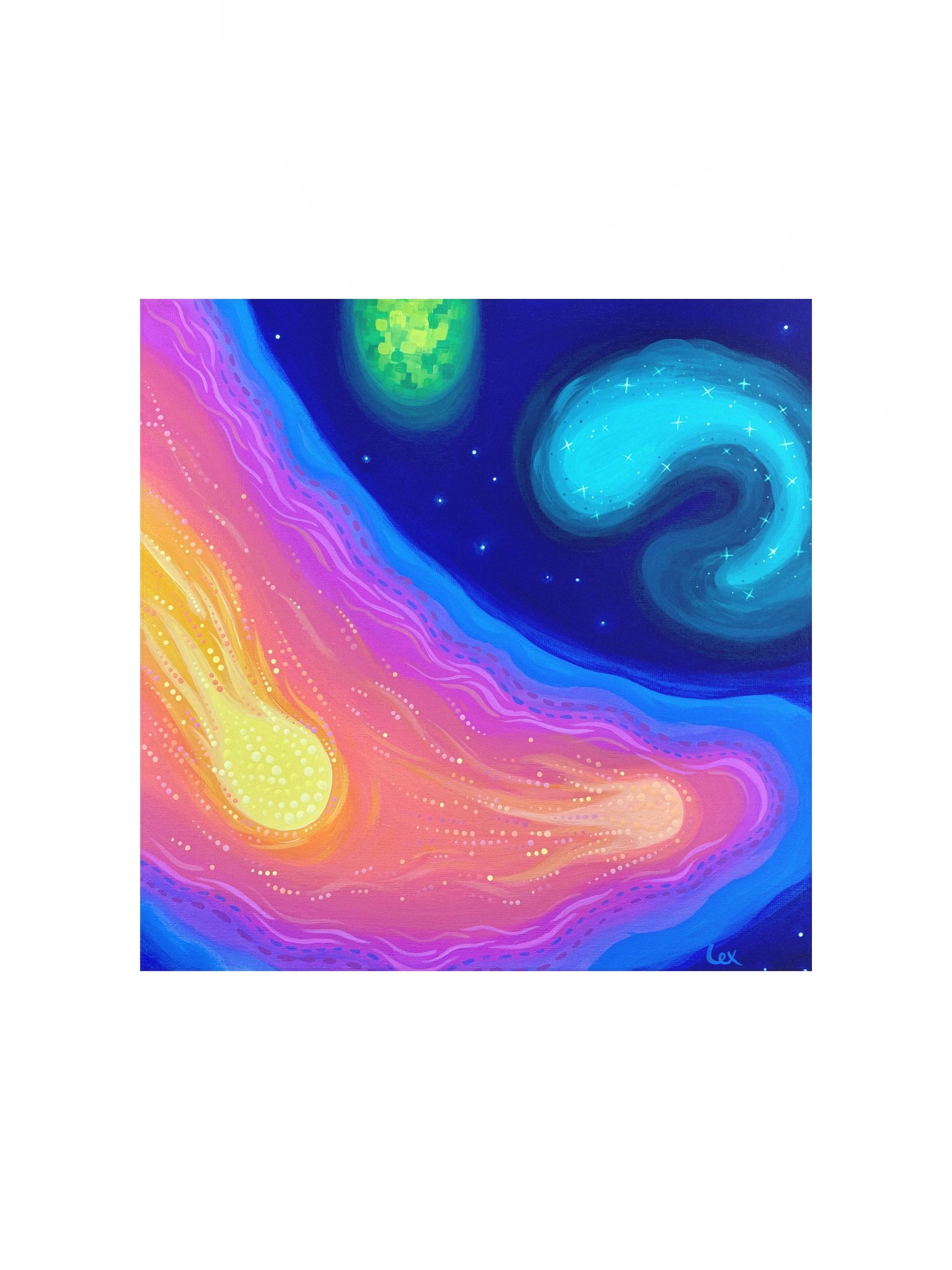 Shower and Spots Matte Poster product image (1)