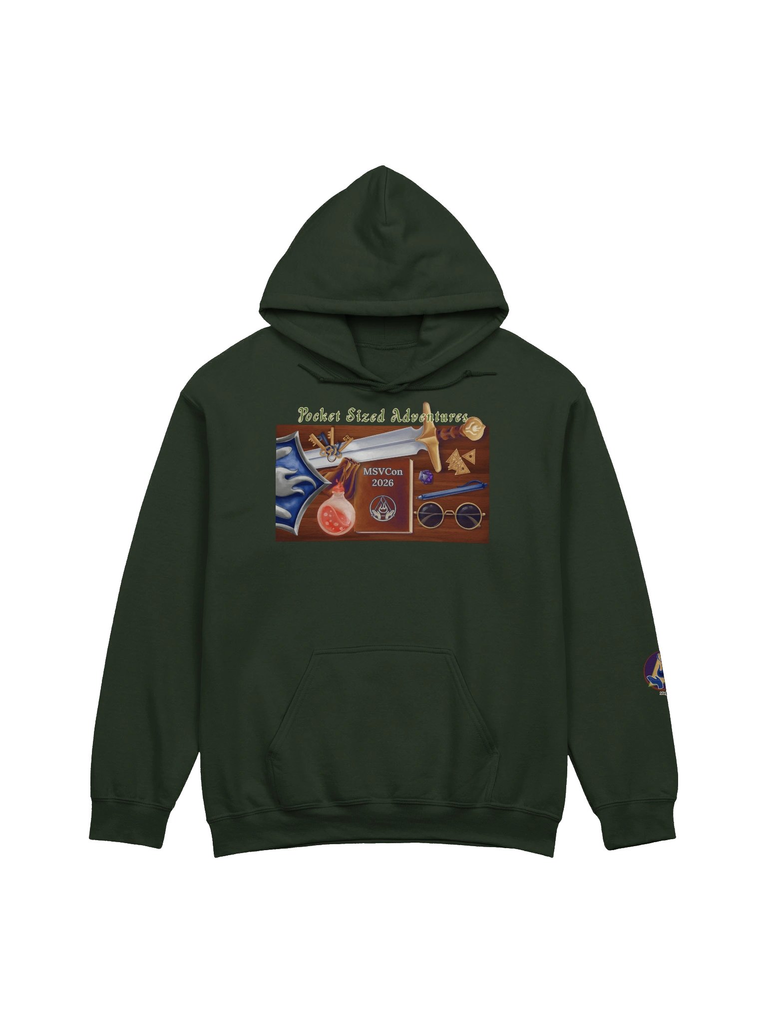 MSVCon 2026: Adventure Tools Emblem Hoodie product image (13)