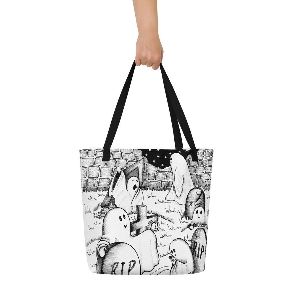 Graveyard Wake Up Tote Bag product image (6)