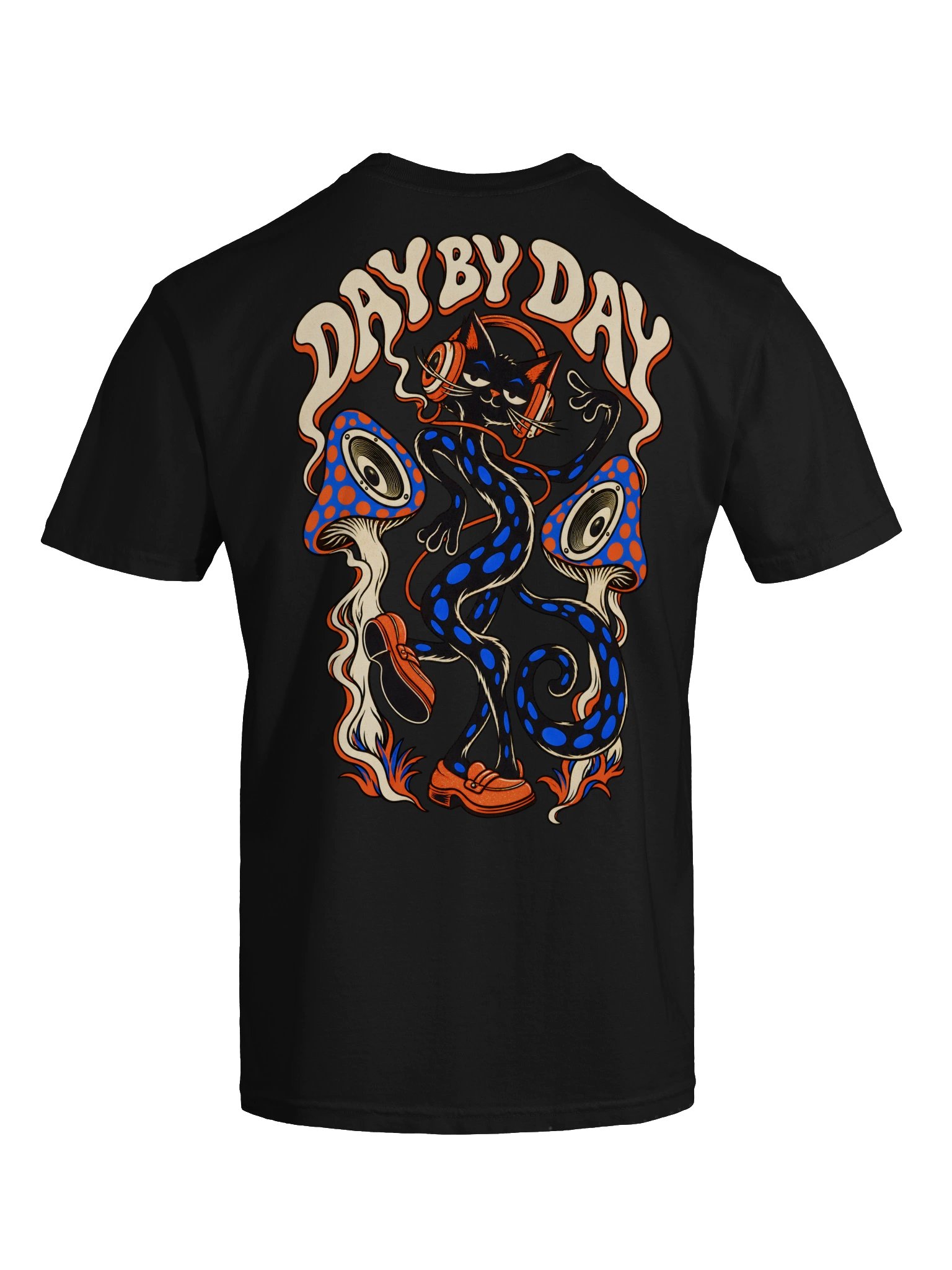 DAY BY DAY — Groove Cat T-Shirt product image (11)