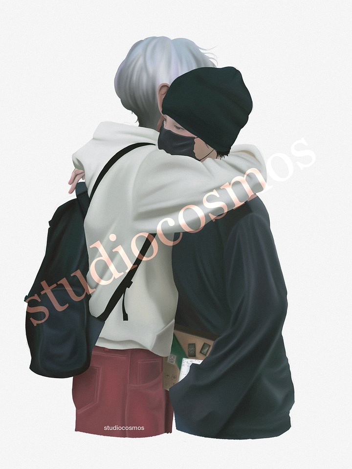 95z Hug: A6 Print product image (1)