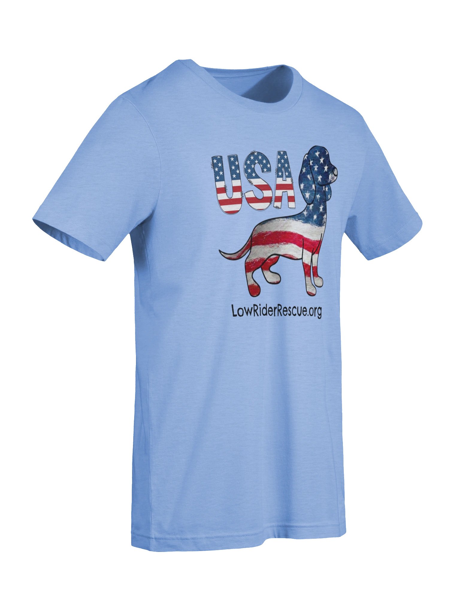 USA Dachshund Tee - Low Rider Rescue product image (75)