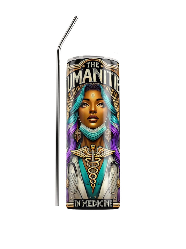 Humanities In Medicine MedArt Graphic Novel Style Stainless Steel Tumbler product image (1)