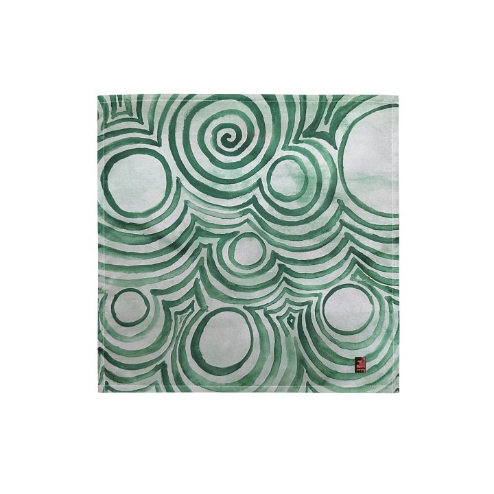 "Green Swirl" Bandana product image (1)