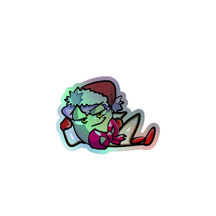 Shiny Plum Gift Sticker product image (1)