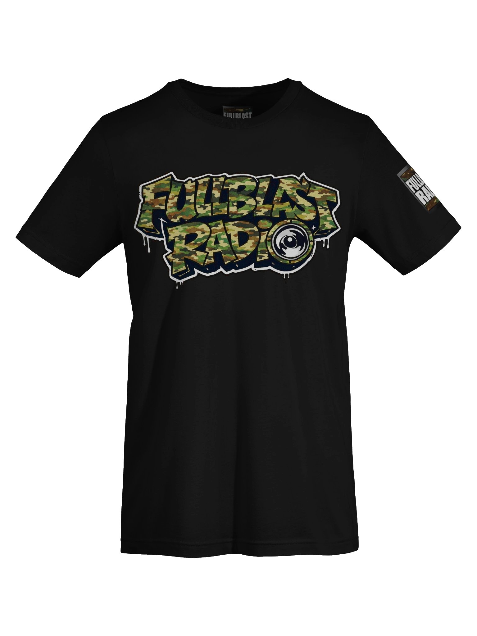 Fullblastradio Camo Design Tee product image (53)