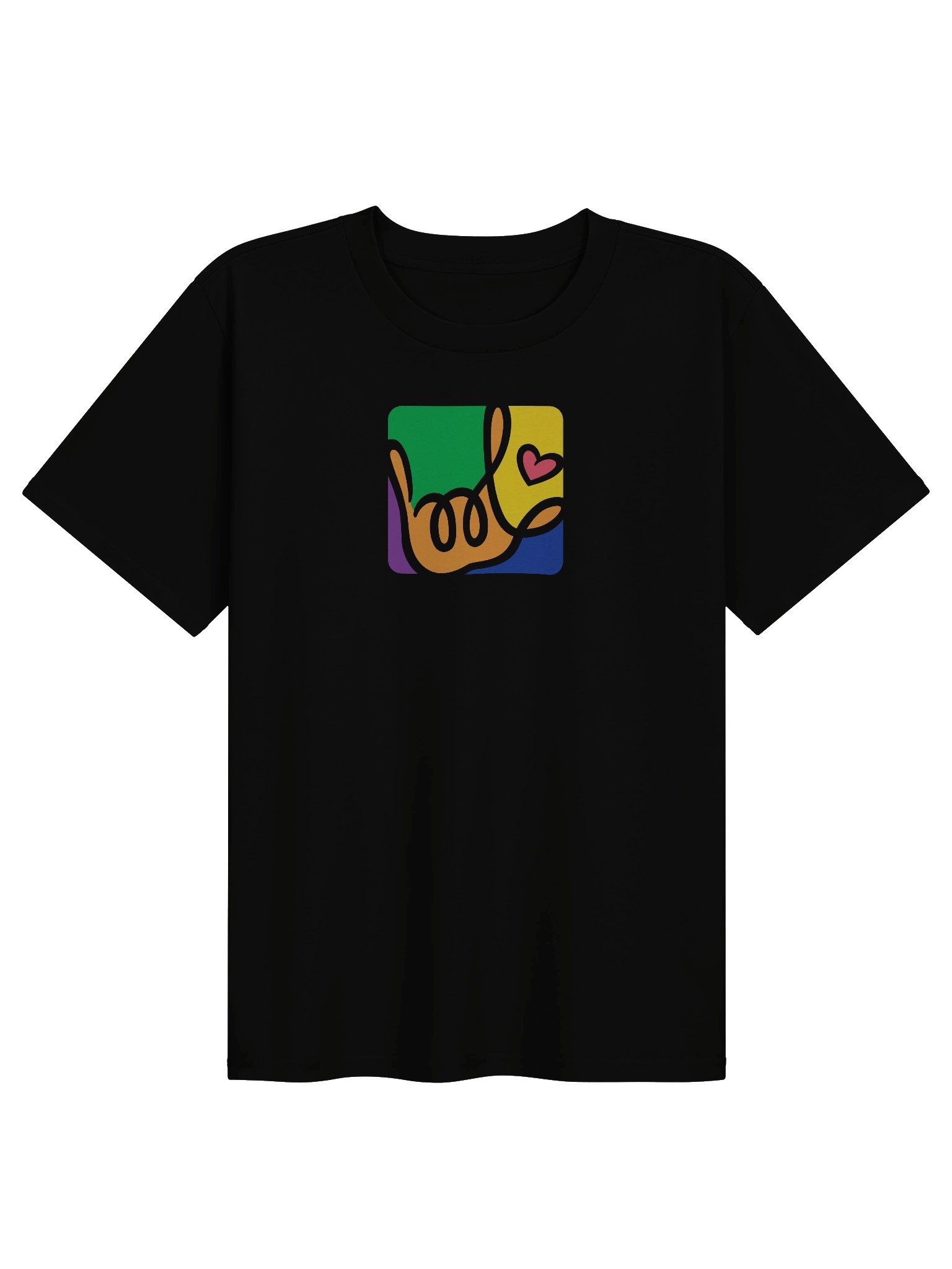 Forever ILY Colorful Box Adult Tee product image (1)