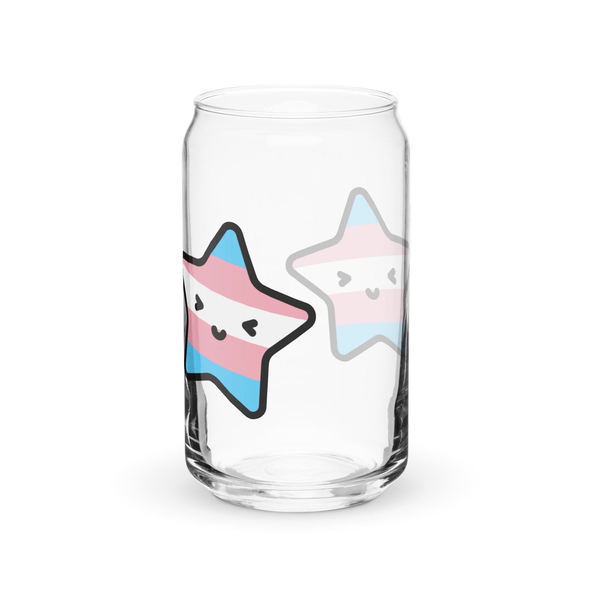 Can-shaped Lucy Trans Pride glass product image (8)