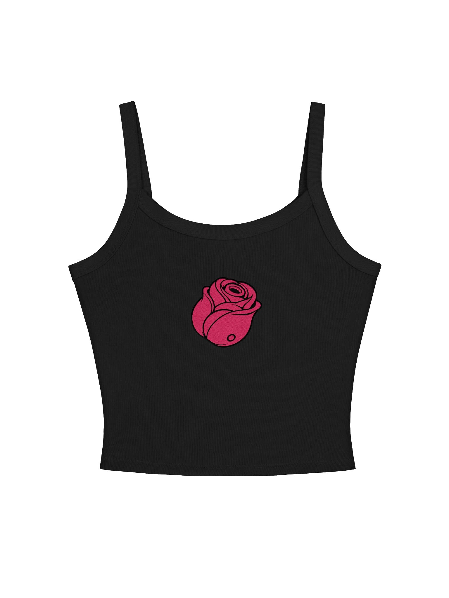 Rose Embroidery Tank Top in Pink product image (1)